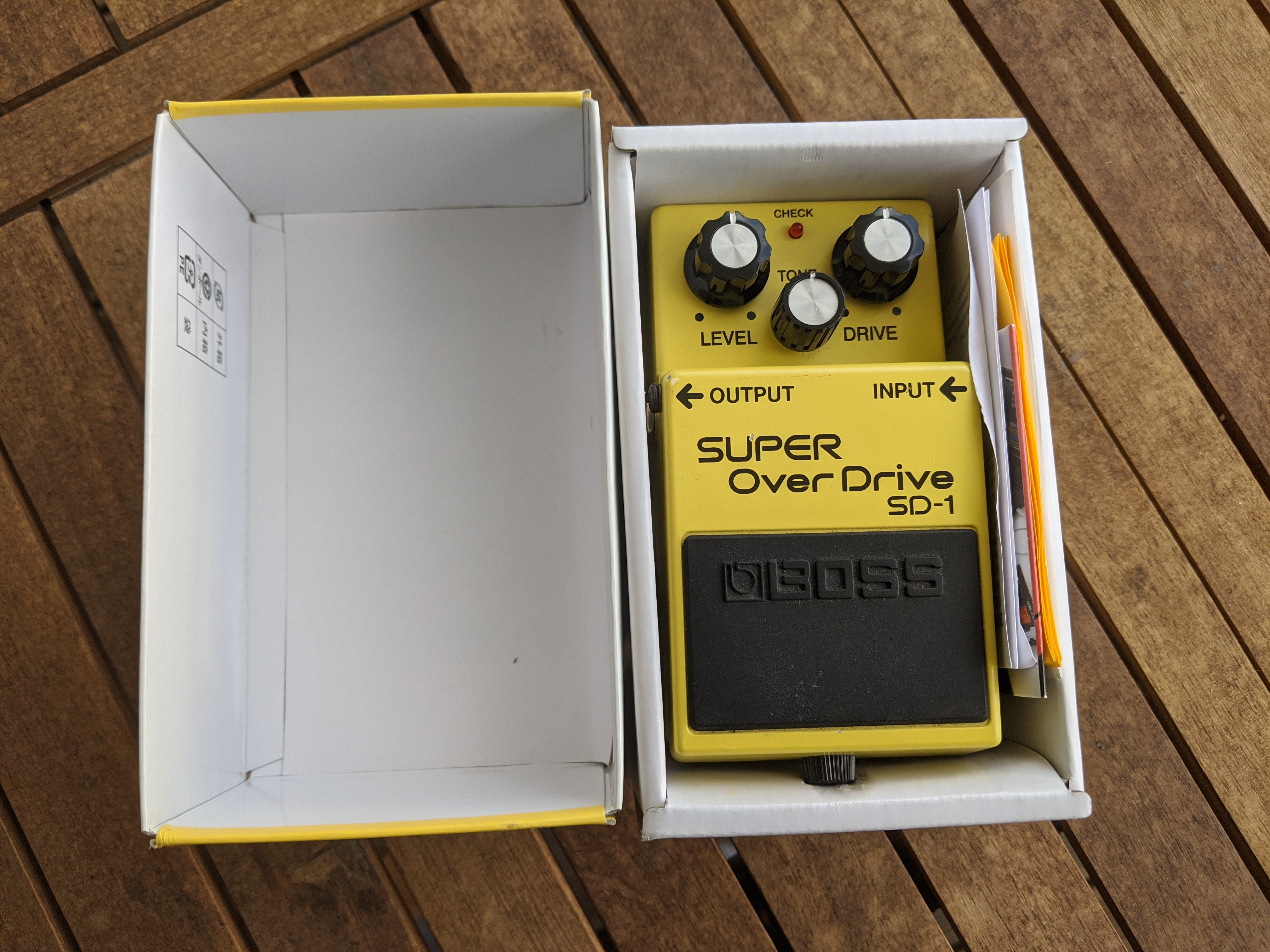 SD-1 SUPER OverDrive - Boss SD-1 SUPER OverDrive - Audiofanzine