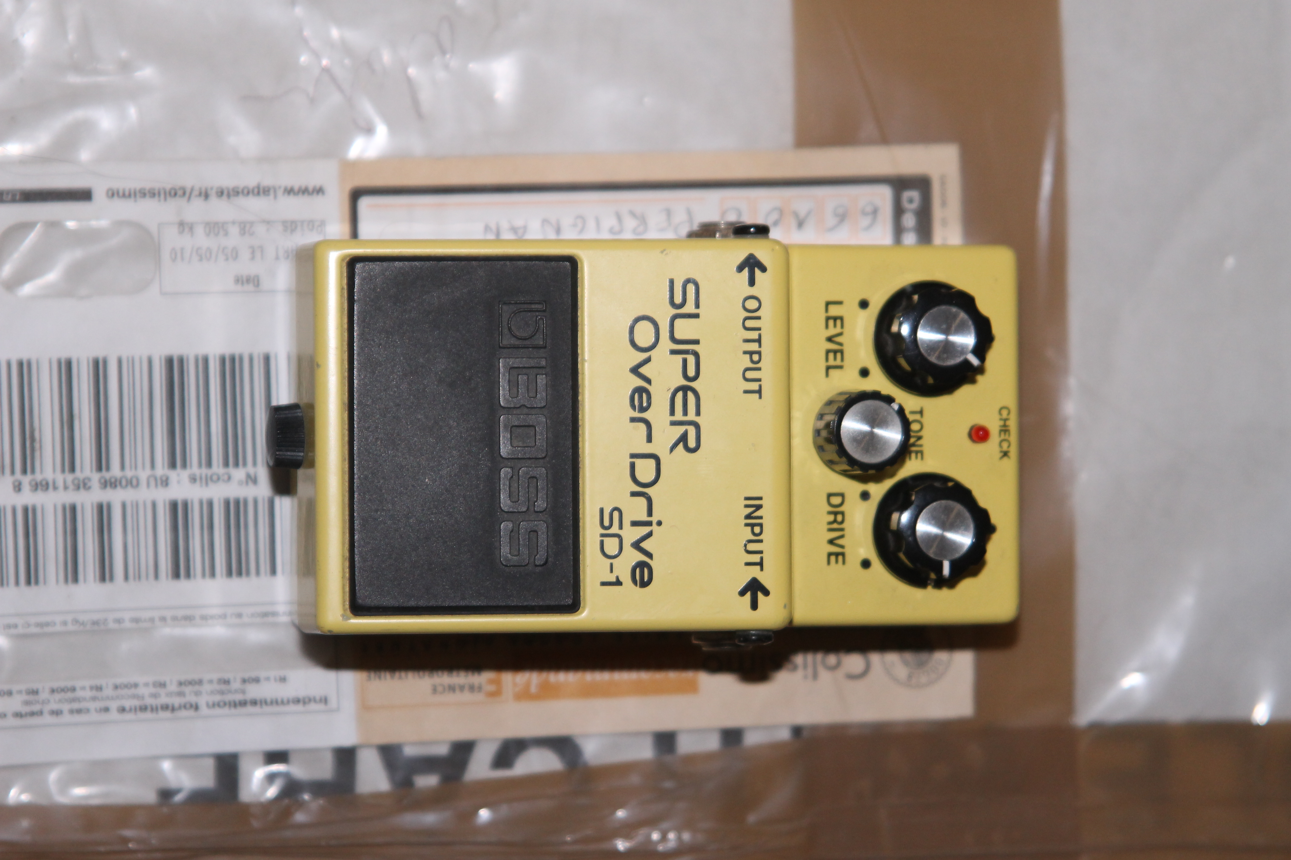 JAPAN BOSS SD-1 SUPER OverDrive ボス - ギター