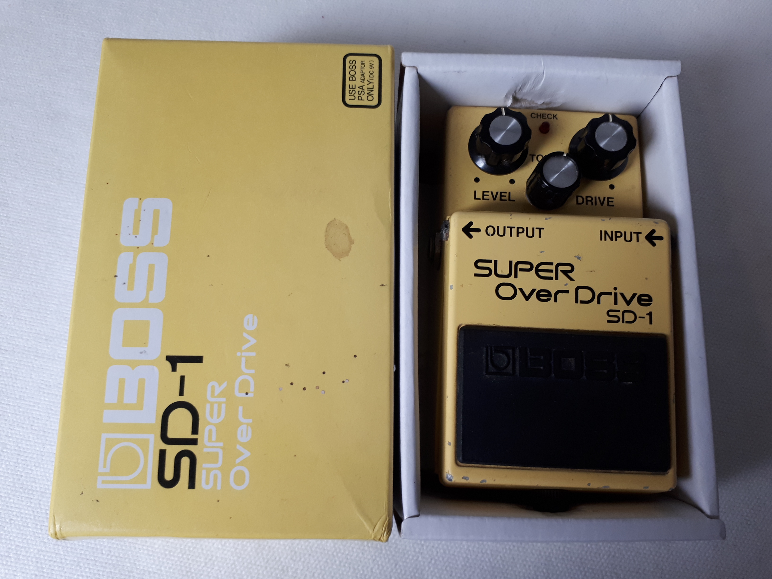 SD-1 SUPER OverDrive (Japan) Boss - Audiofanzine