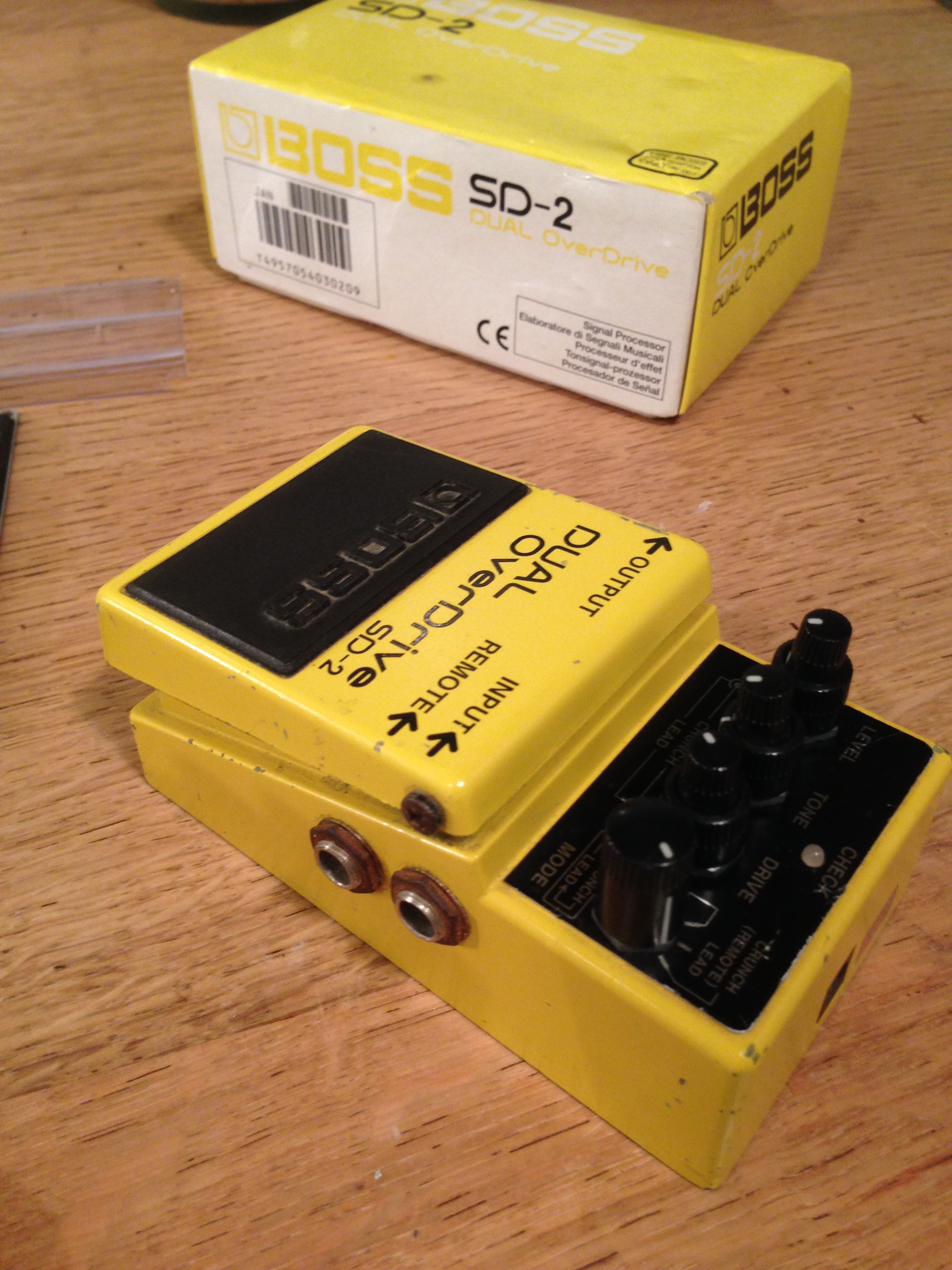 Photo Boss SD-2 DUAL OverDrive : Boss SD-2 DUAL OverDrive (66033 ...