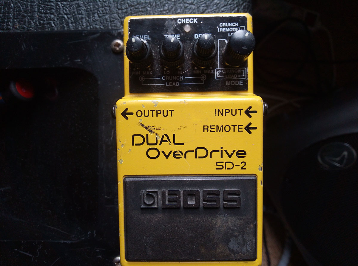 SD2 DUAL OverDrive Boss SD2 DUAL OverDrive Audiofanzine