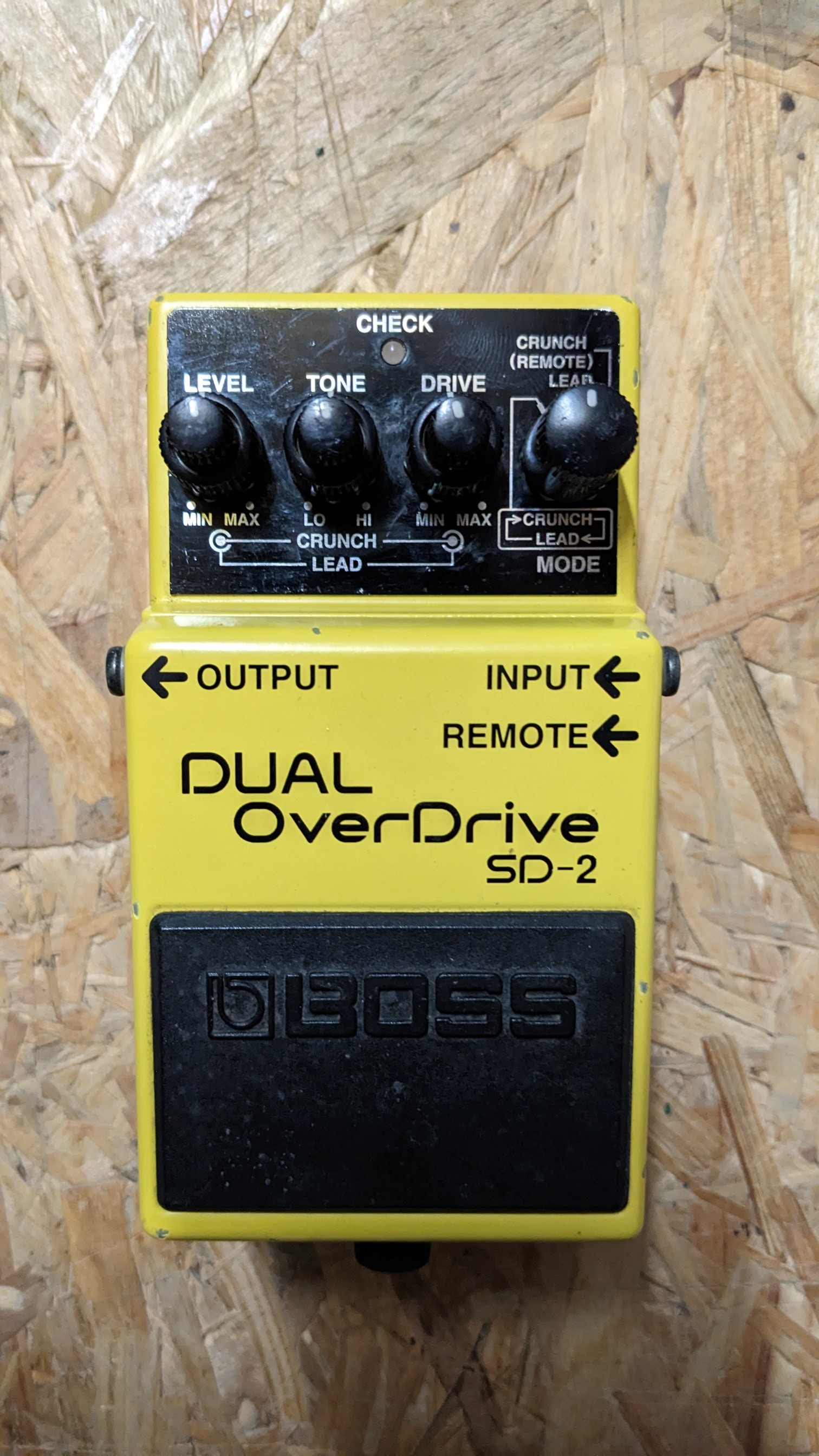 SD-2 DUAL OverDrive - Boss SD-2 DUAL OverDrive - Audiofanzine