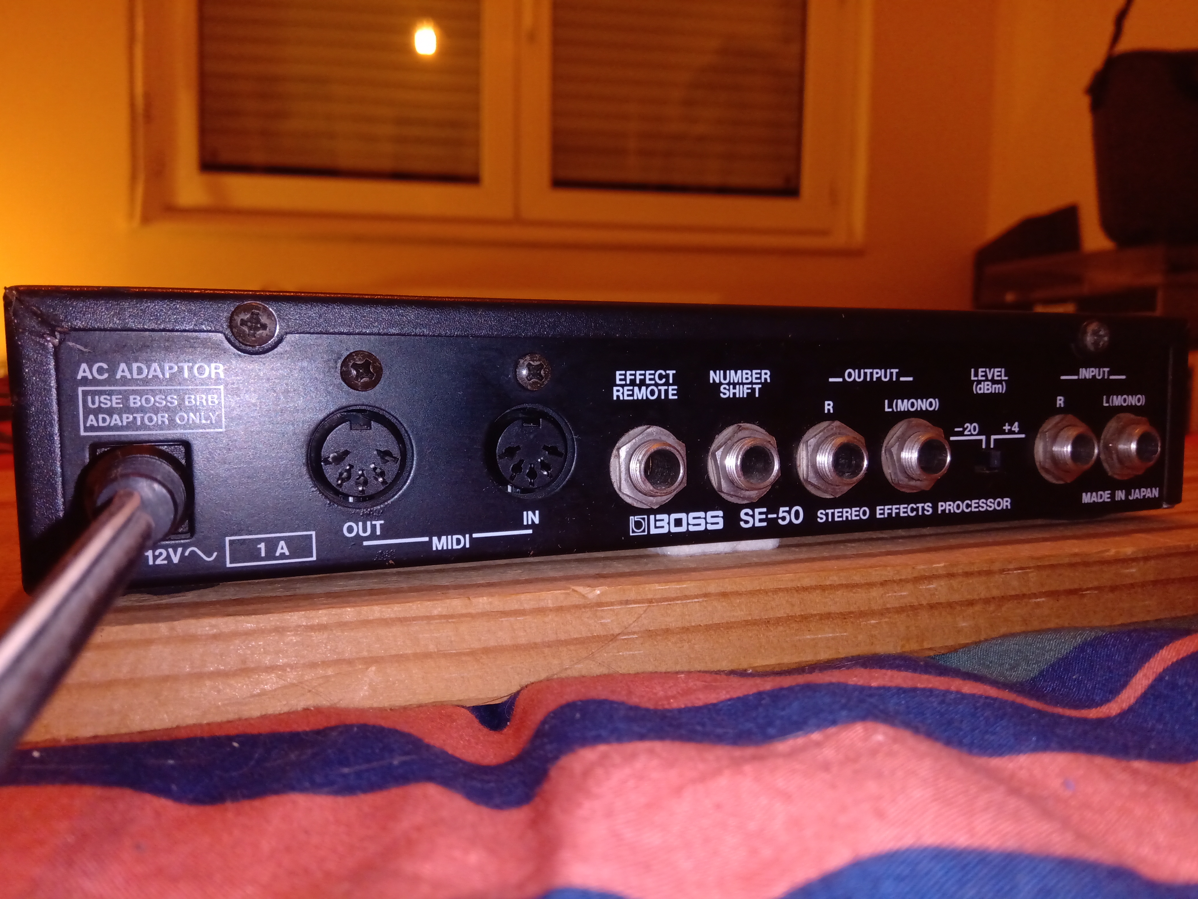 SE50 Stereo Effects Processor Boss Audiofanzine