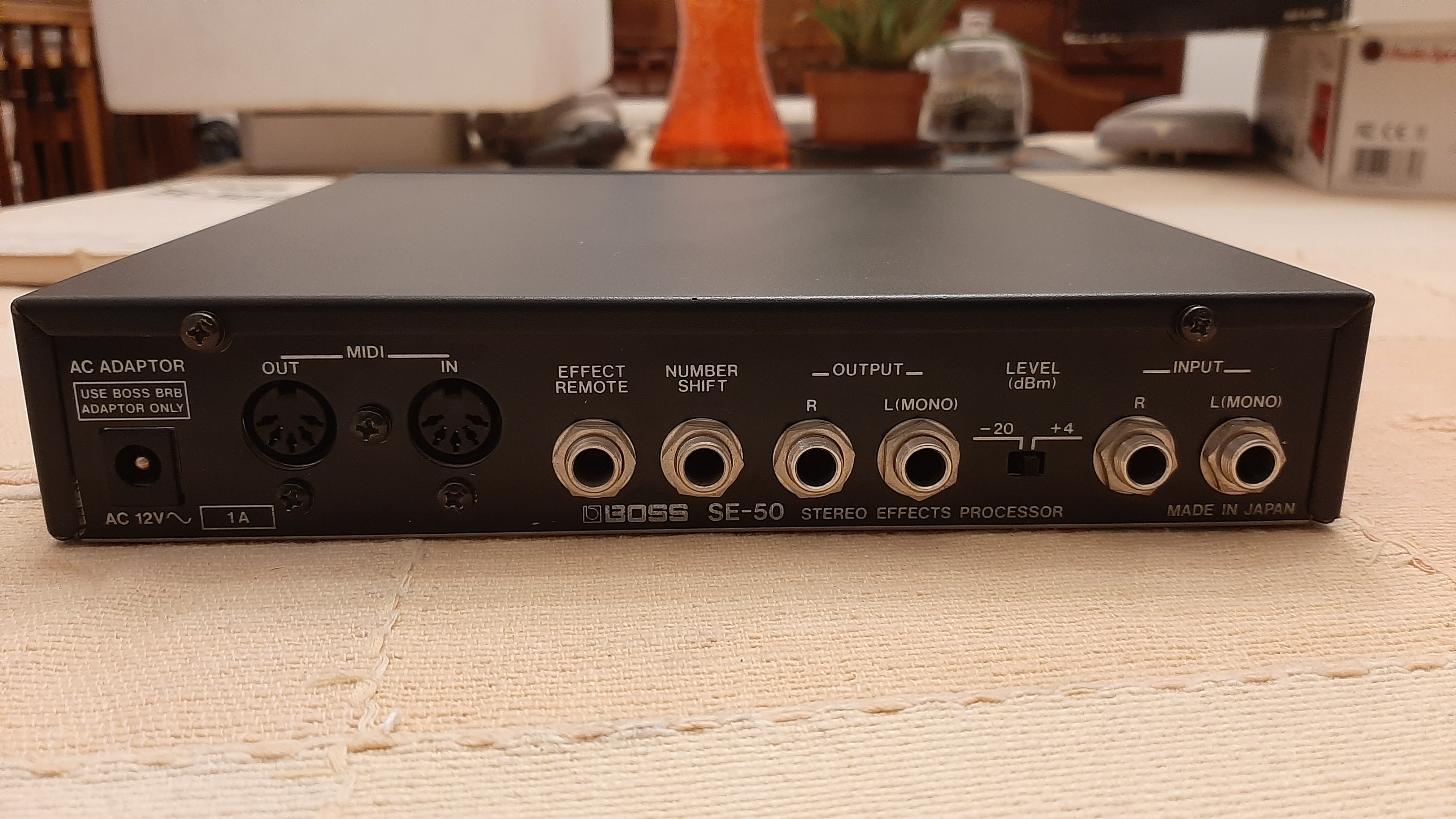 SE50 Stereo Effects Processor Boss Audiofanzine