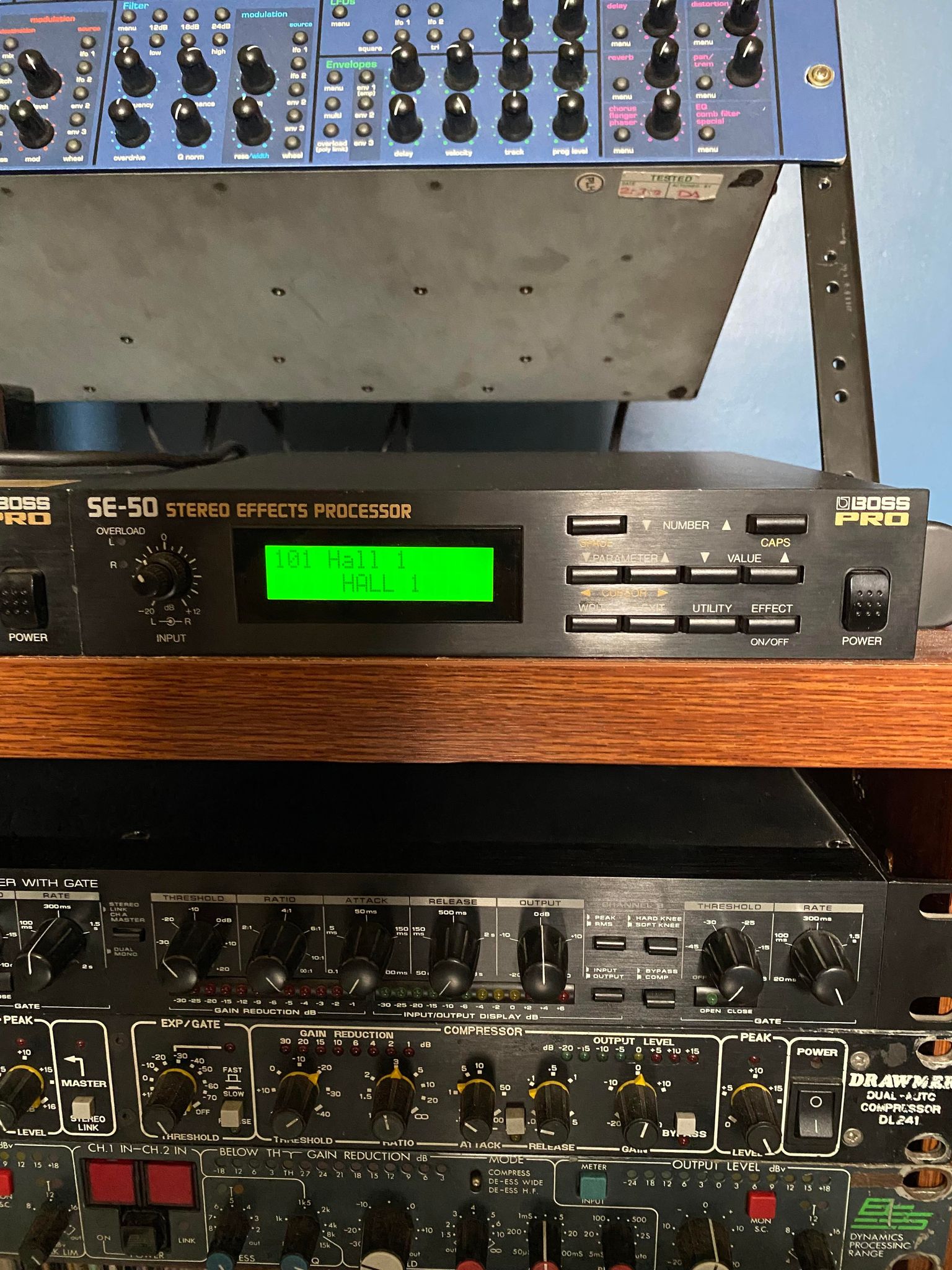 SE50 Stereo Effects Processor Boss Audiofanzine