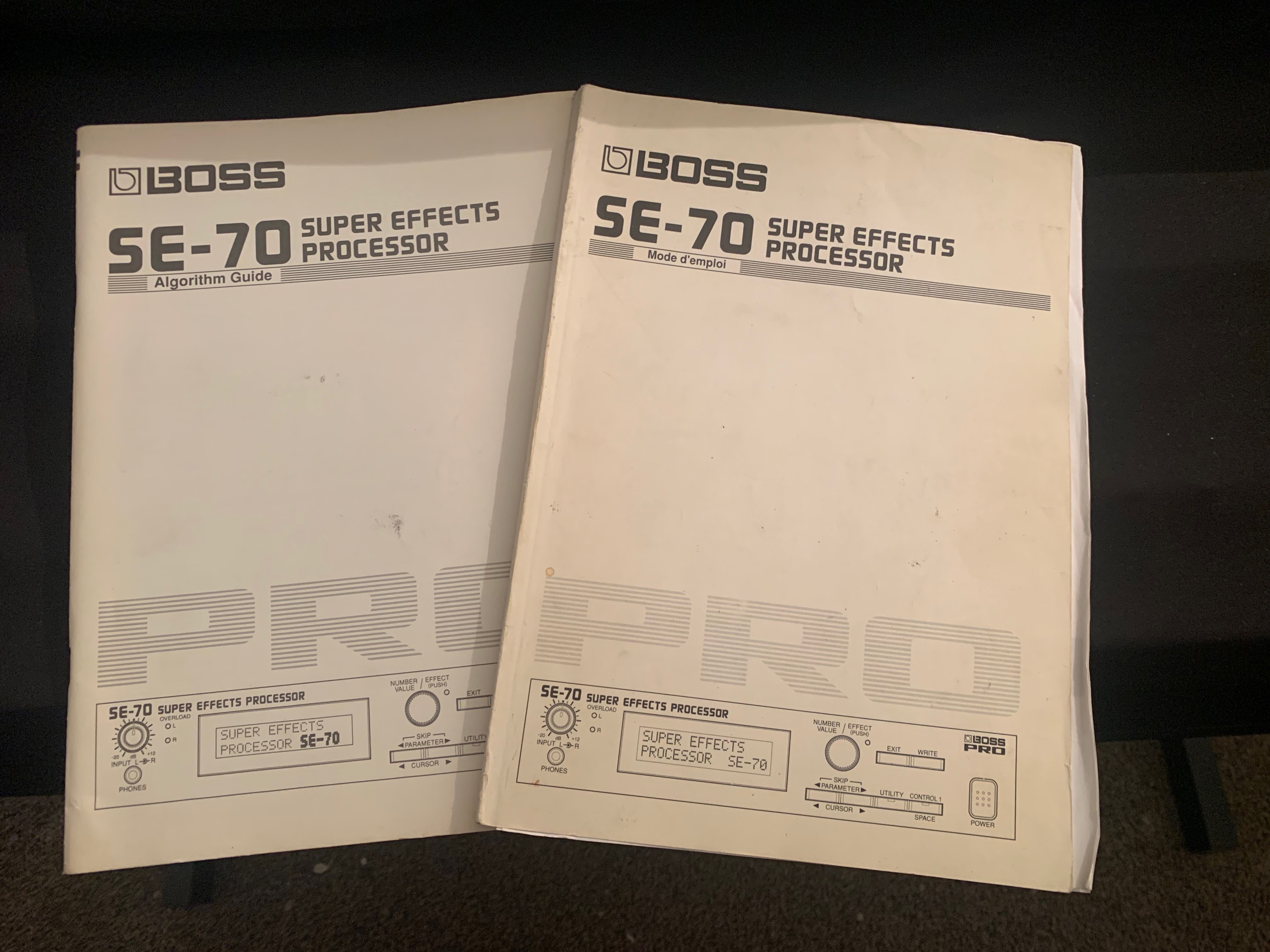 SE-70 Super Effects Processor Boss - Audiofanzine