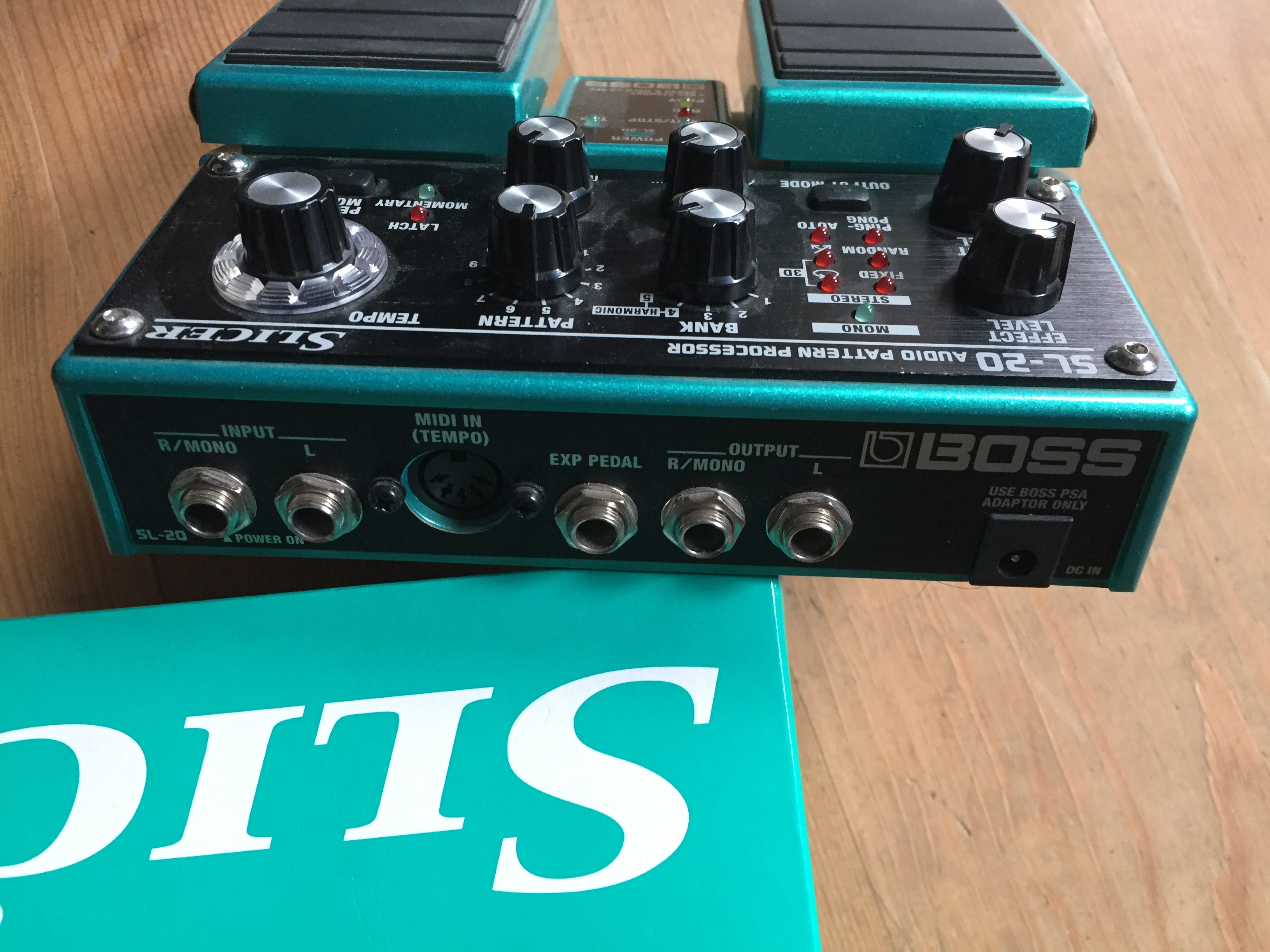 SL20 SLICER Boss SL20 Slicer Audiofanzine