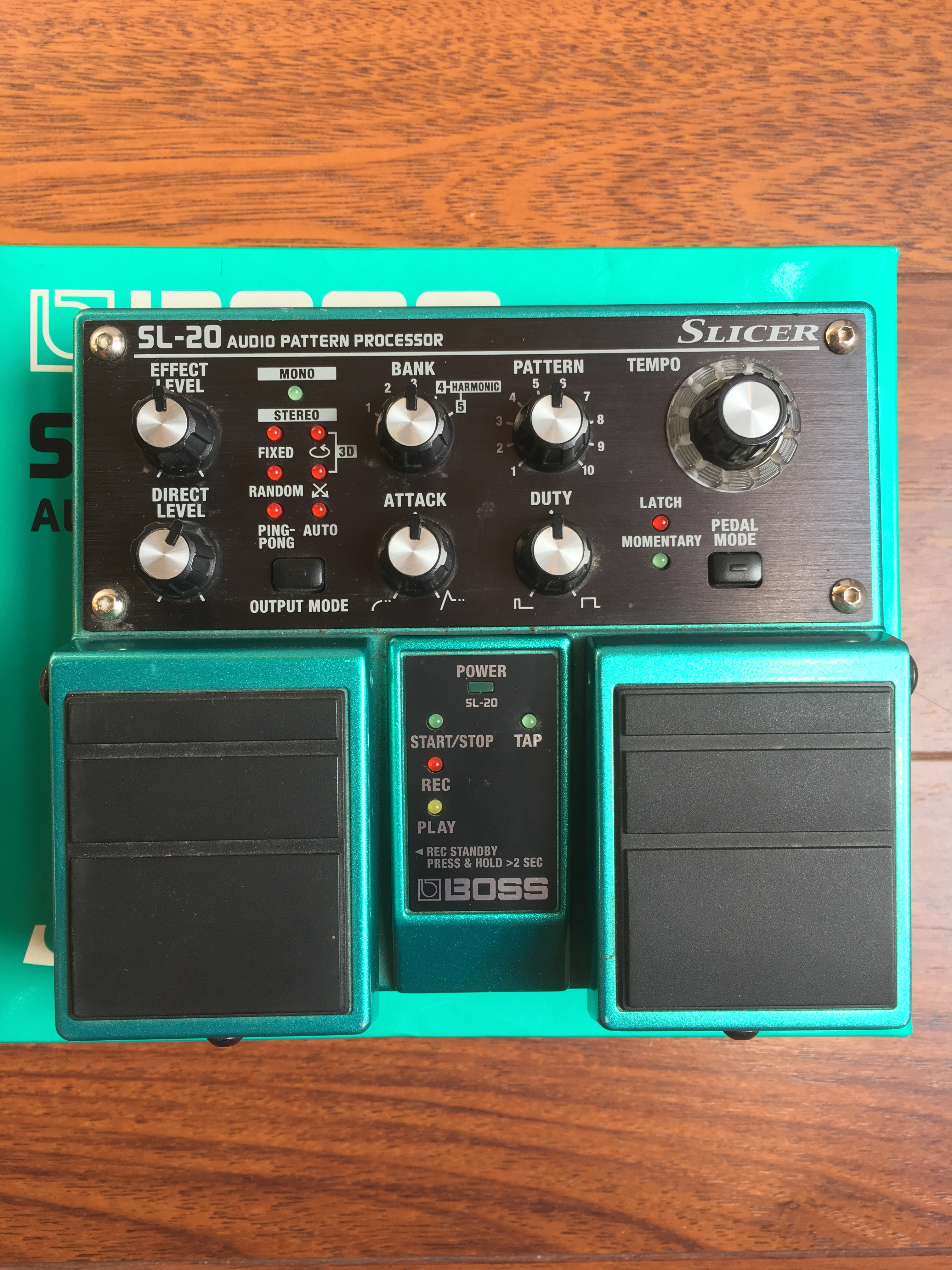 SL20 SLICER Boss SL20 Slicer Audiofanzine