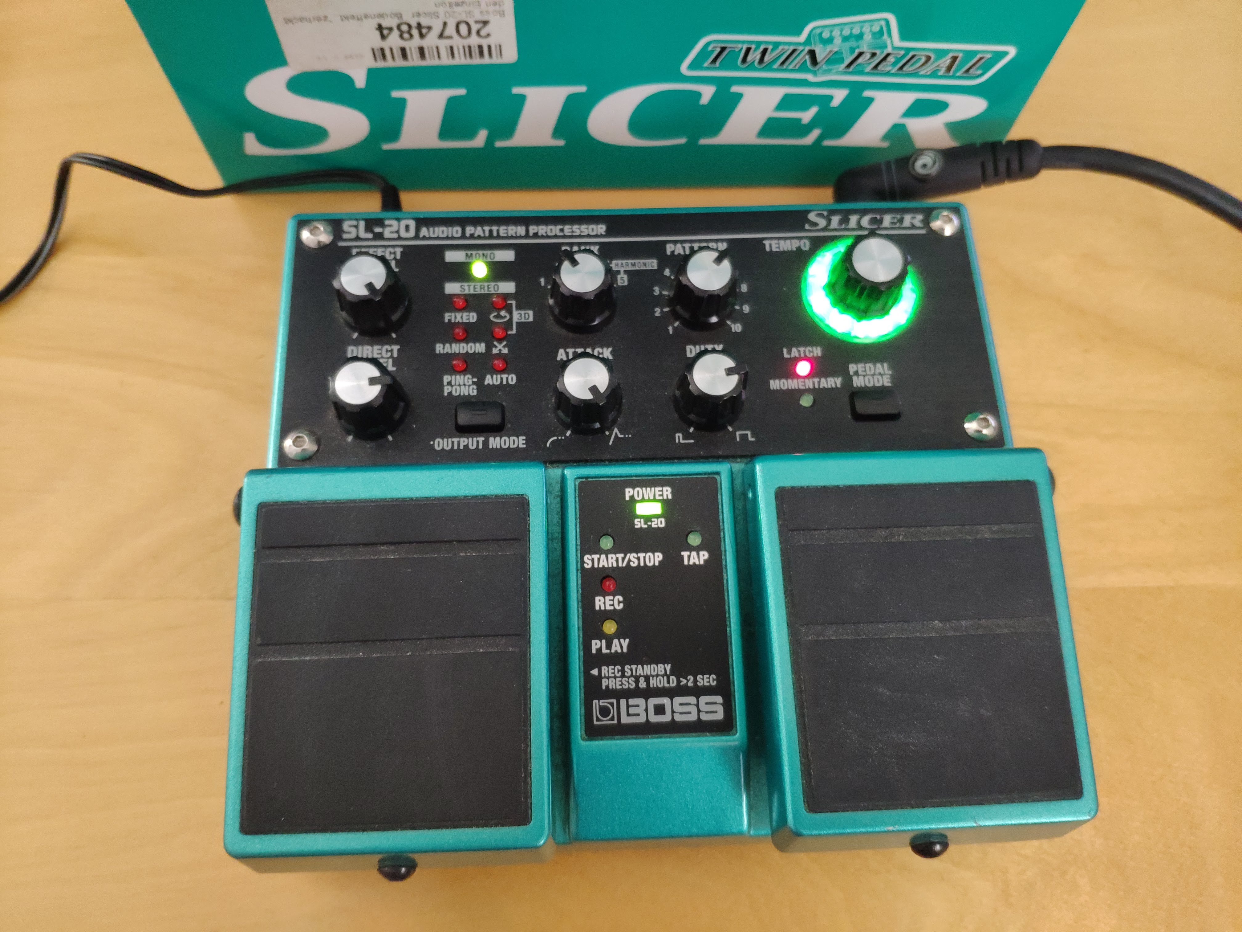 SL20 SLICER Boss SL20 Slicer Audiofanzine