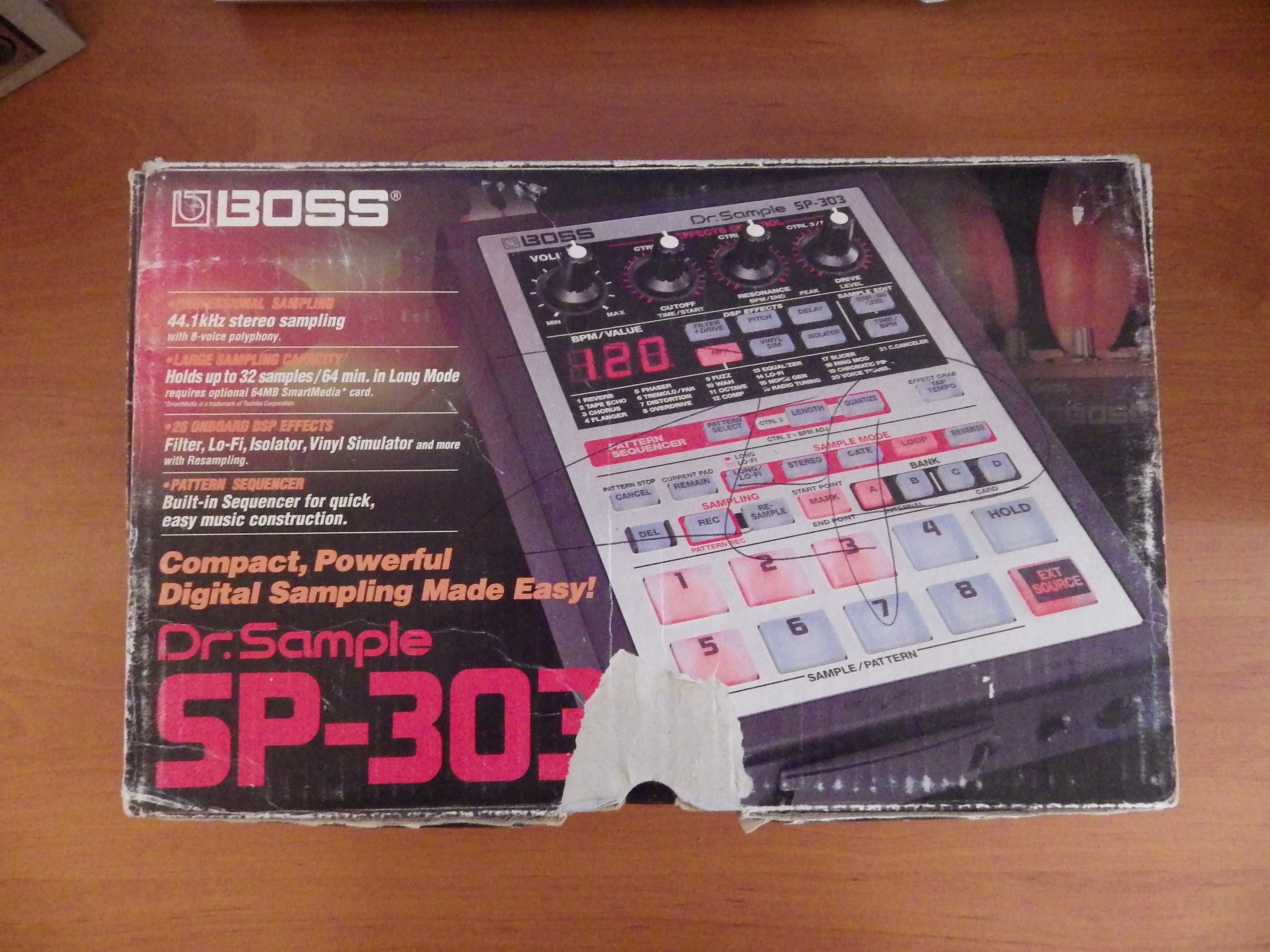 Photo Boss SP303 Dr. Sample Boss SP303 Dr. Sample (19709) (1119615
