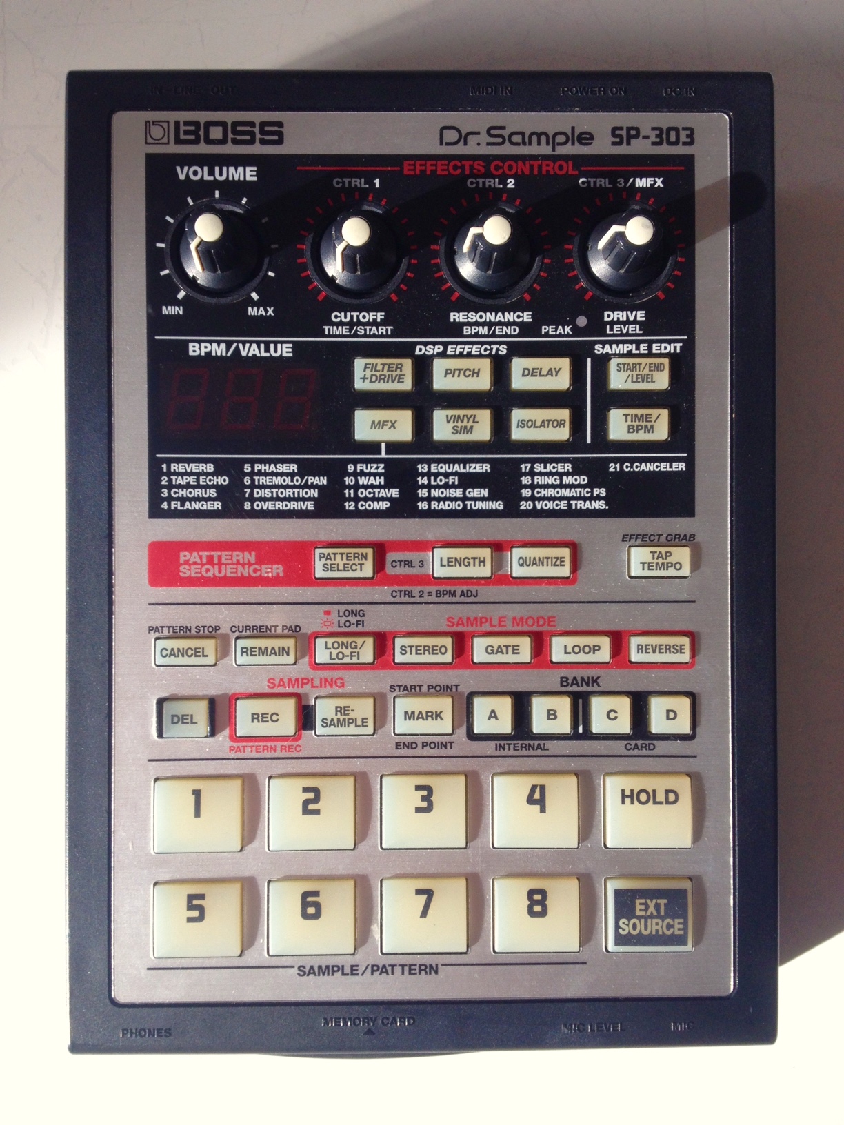 SP-303 DR. SAMPLE - Boss SP-303 Dr. Sample - Audiofanzine