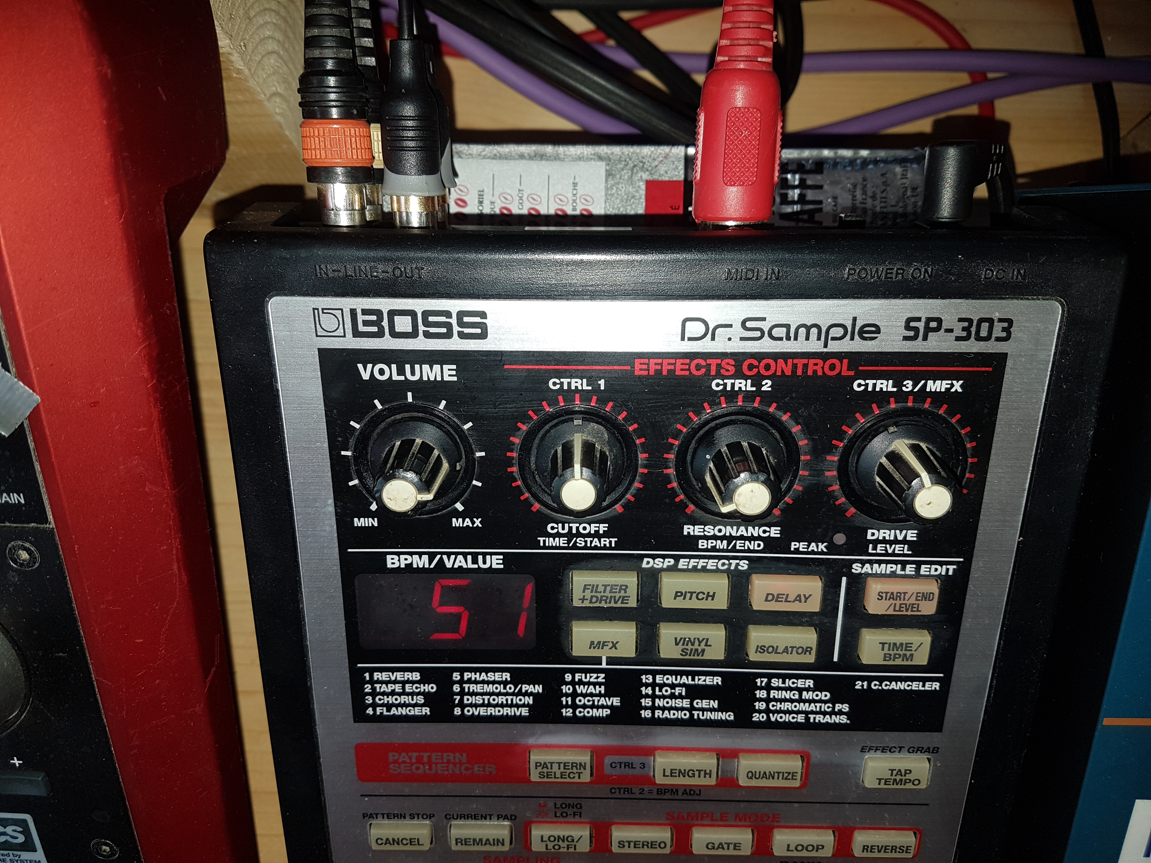 SP-303 Dr. Sample - Boss SP-303 Dr. Sample - Audiofanzine