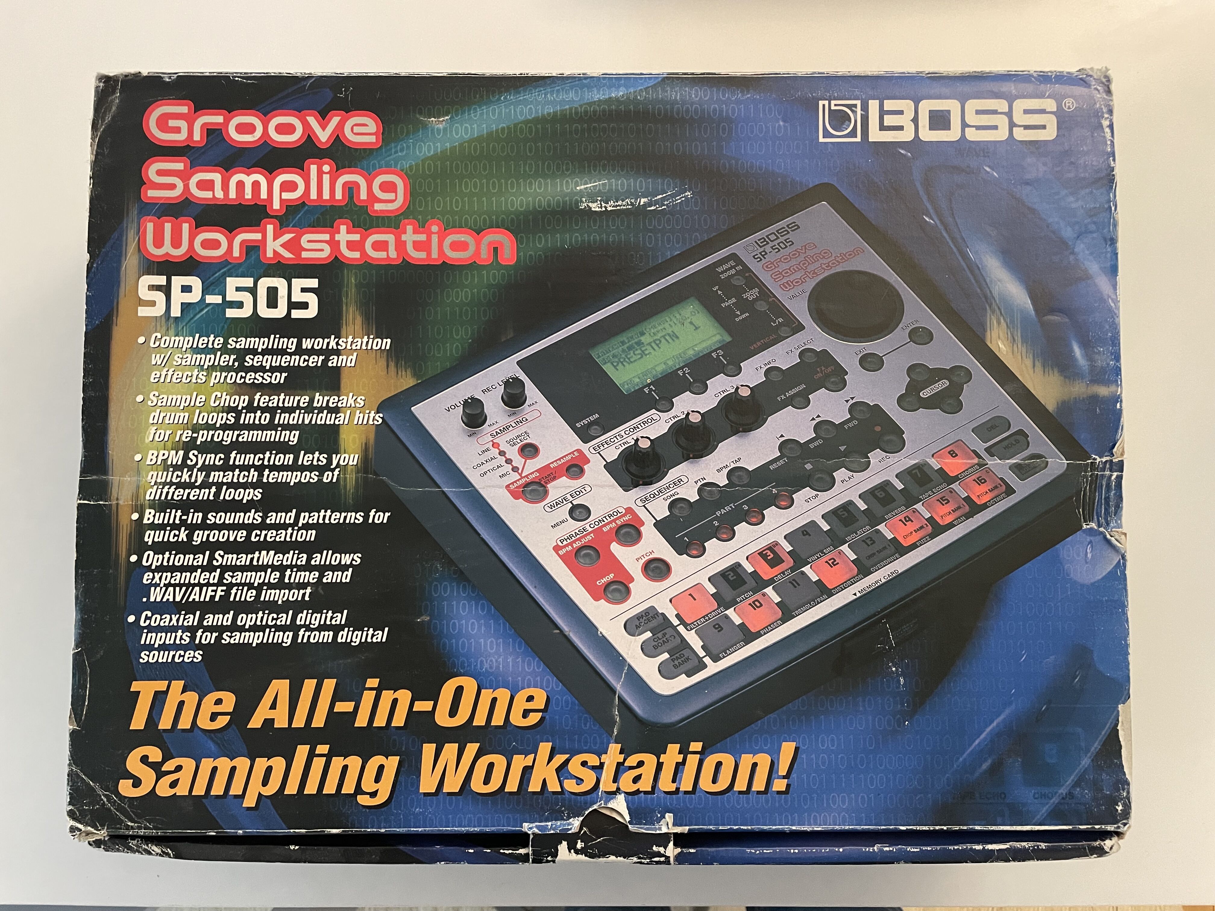 SP505 Groove Sampling Workstation Boss Audiofanzine