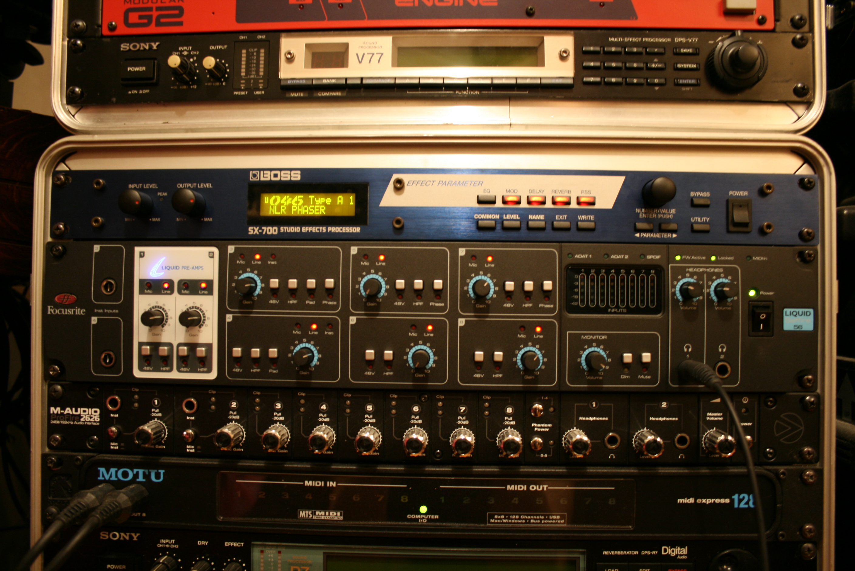 Photo Boss SX700 Studio Effects Processor Boss SX700 Studio Effects