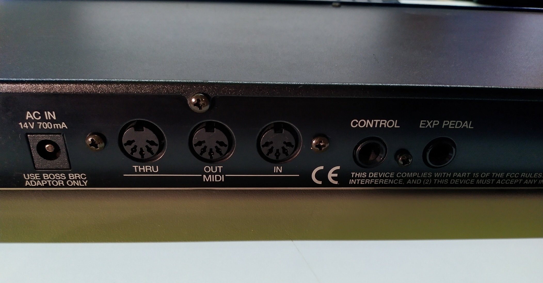 SX700 Studio Effects Processor Boss Audiofanzine