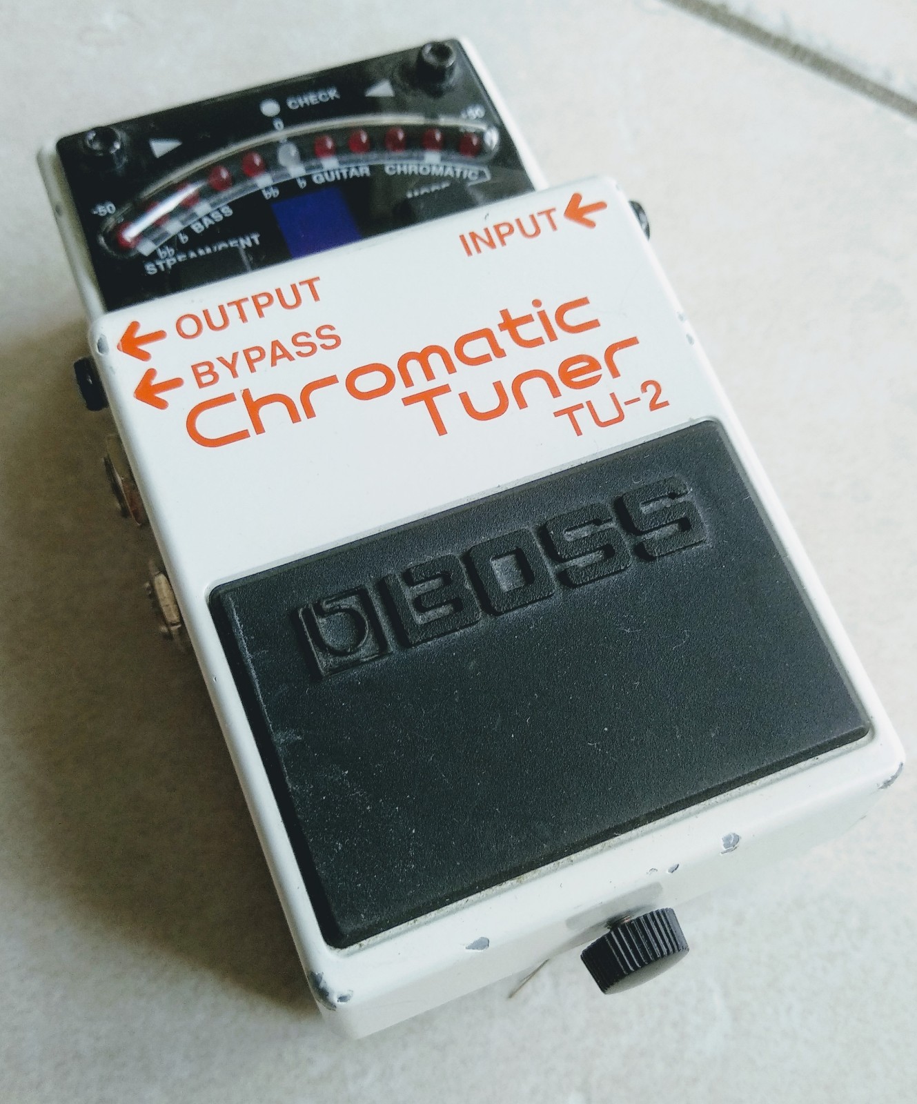 TU-2 CHROMATIC TUNER - Boss TU-2 Chromatic Tuner - Audiofanzine