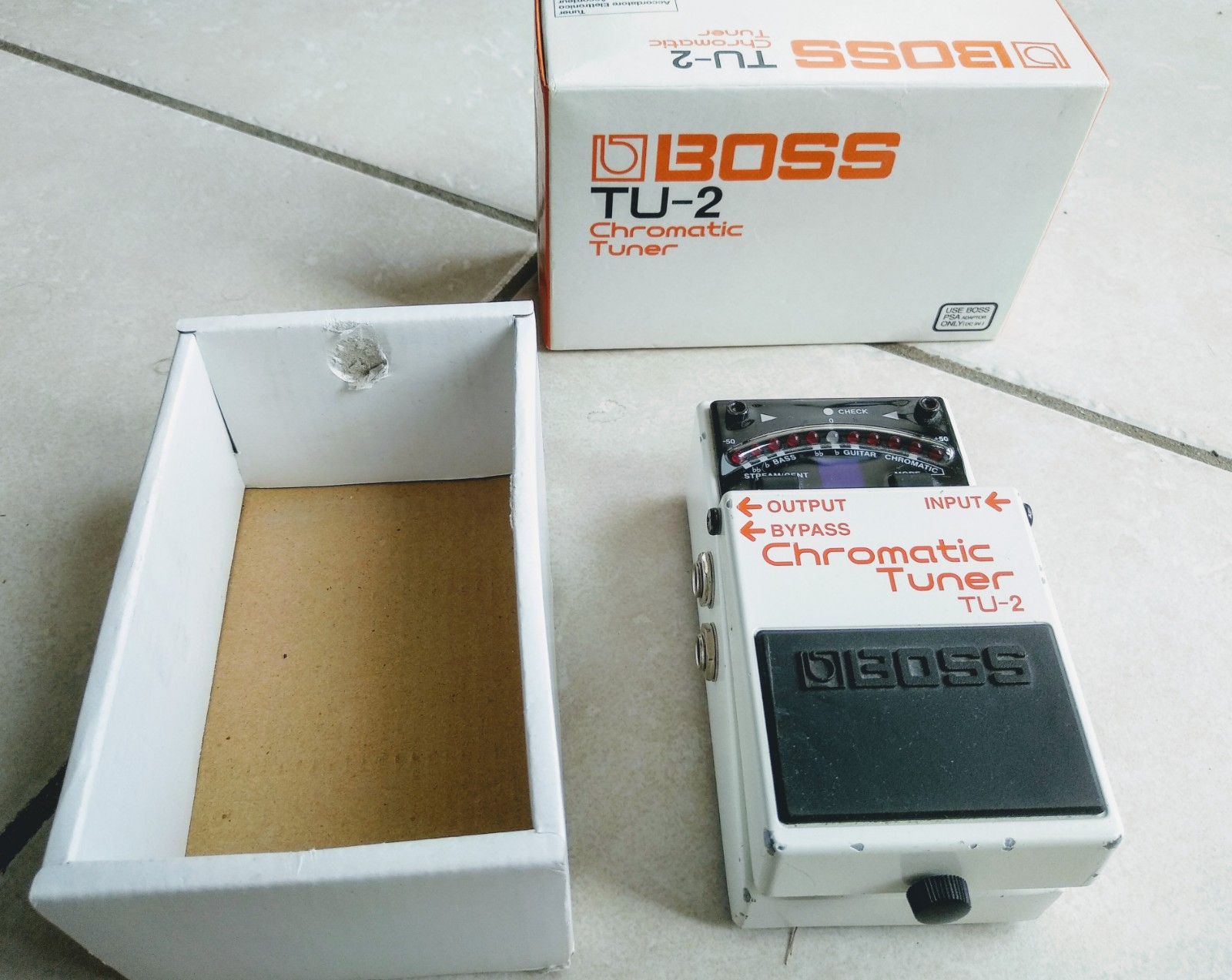 TU2 CHROMATIC TUNER Boss TU2 Chromatic Tuner Audiofanzine