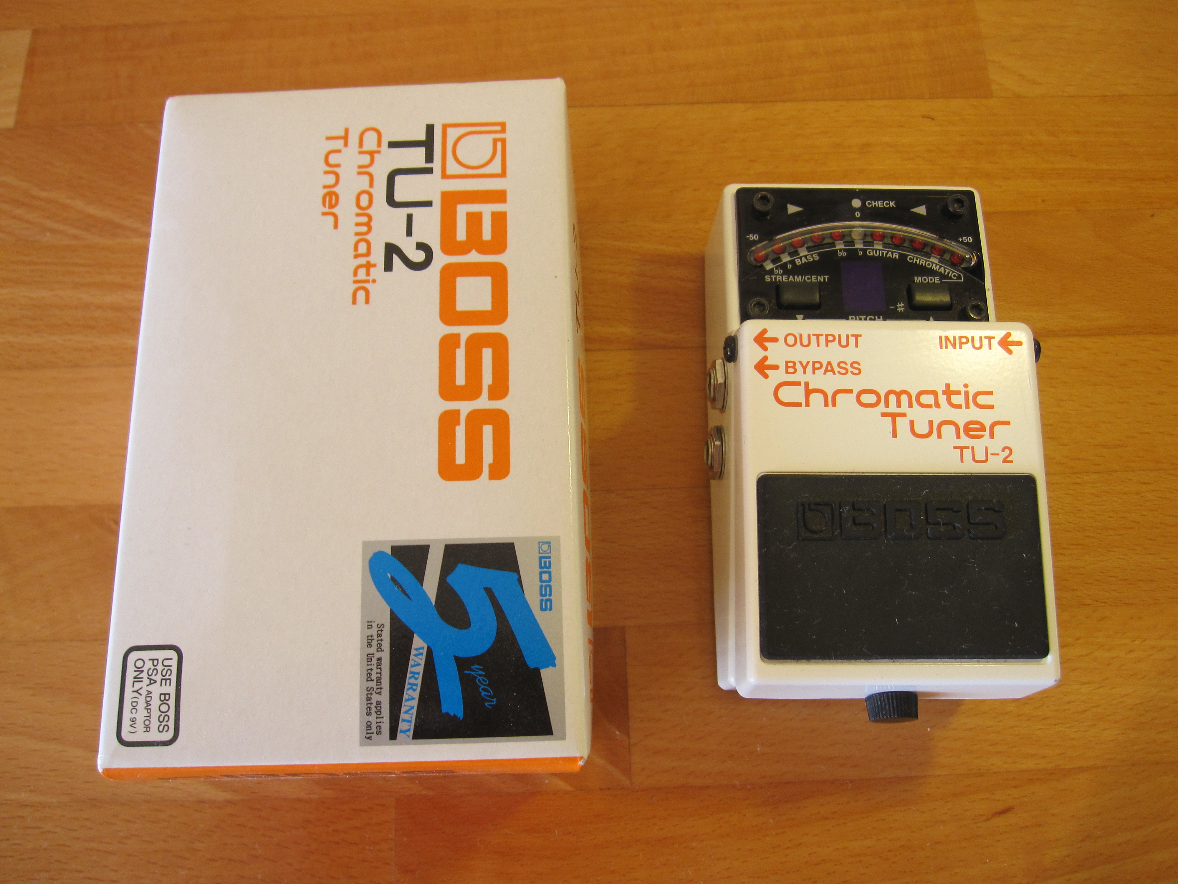 Photo Boss TU2 Chromatic Tuner Boss TU2 Chromatic Tuner (61148