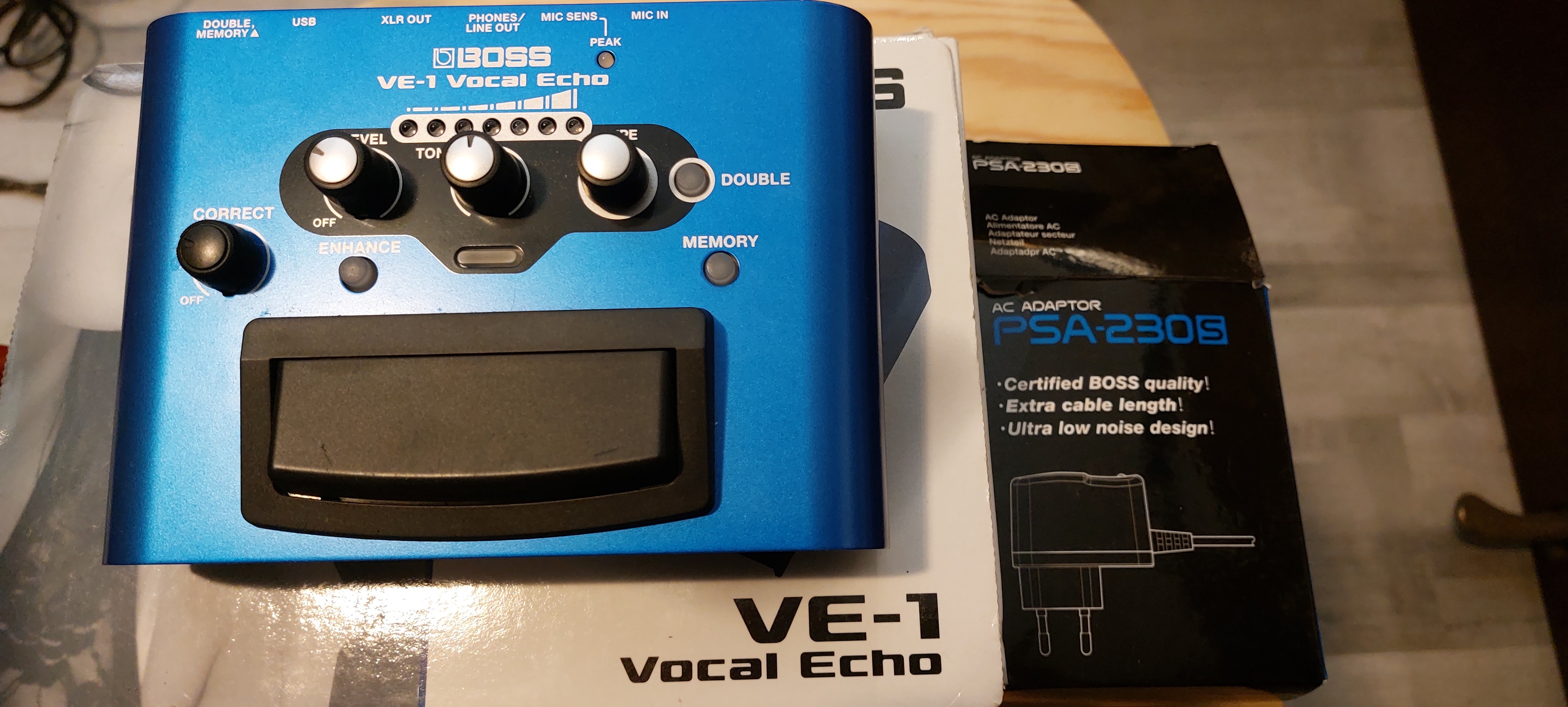 BOSS VE-1 Vocal Echo 純正ACアダプター付 完備品 - 通販