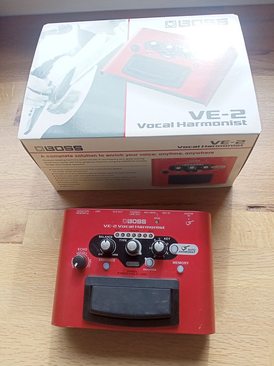 VE-2 Vocal Harmonist - Boss VE-2 Vocal Harmonist - Audiofanzine