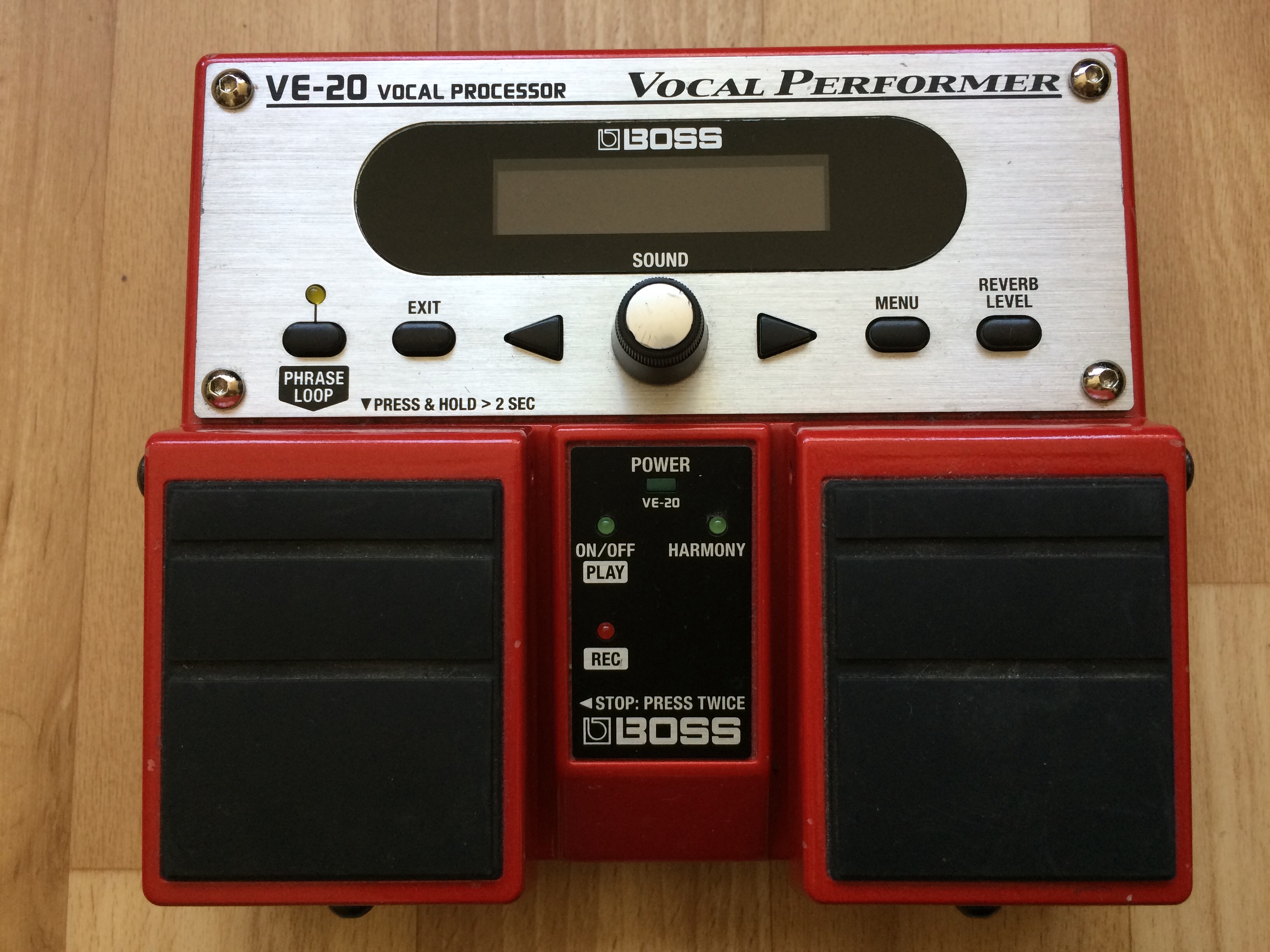 Boss Ve-20 Vocal Performer Manual