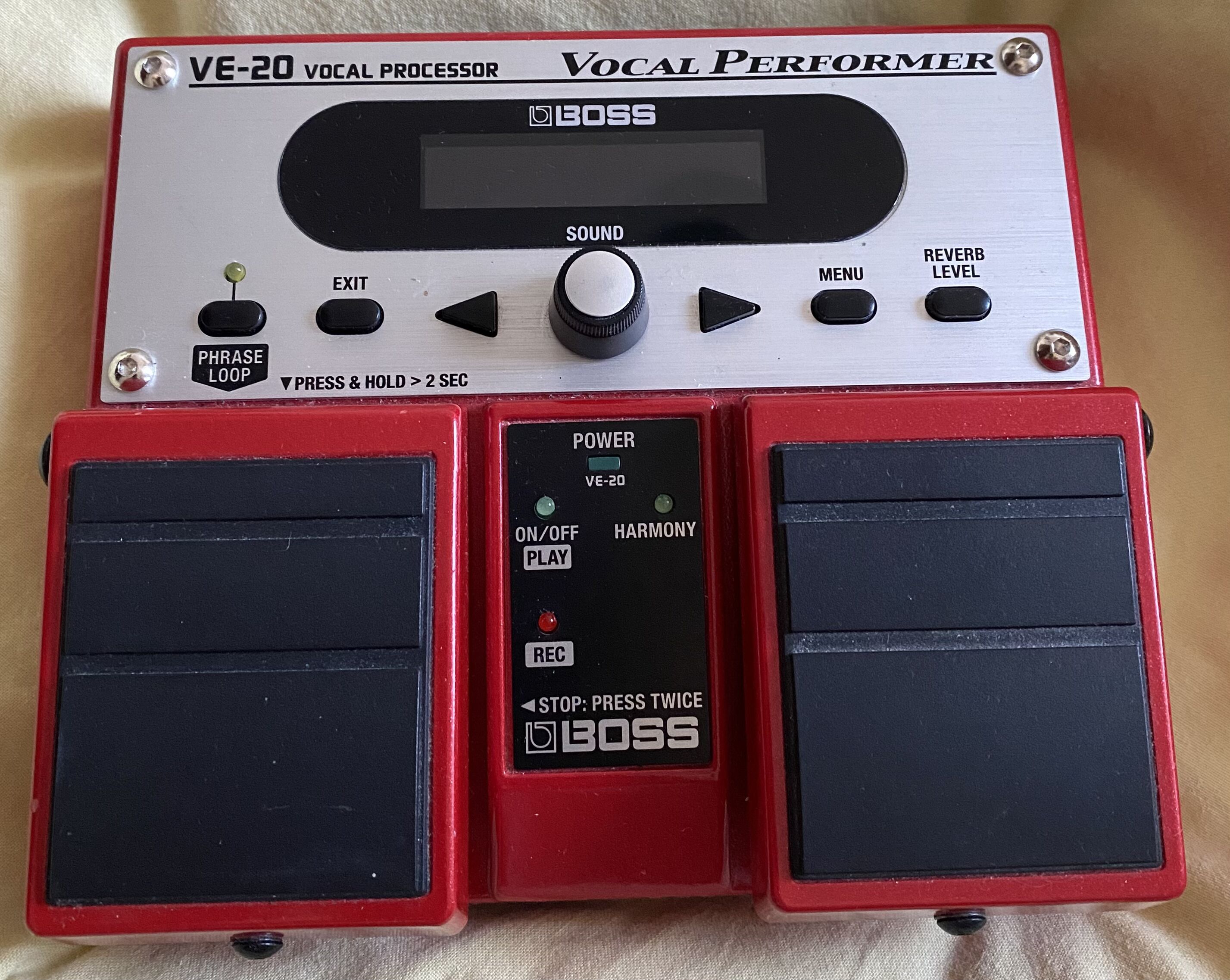 VE20 Vocal Performer Boss VE20 Vocal Performer Audiofanzine