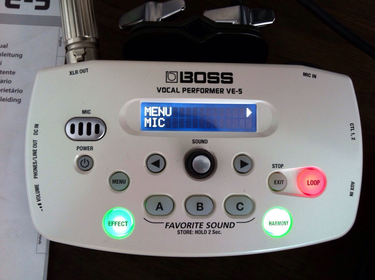 Boss VE5 Vocal Performer image (679968) Audiofanzine
