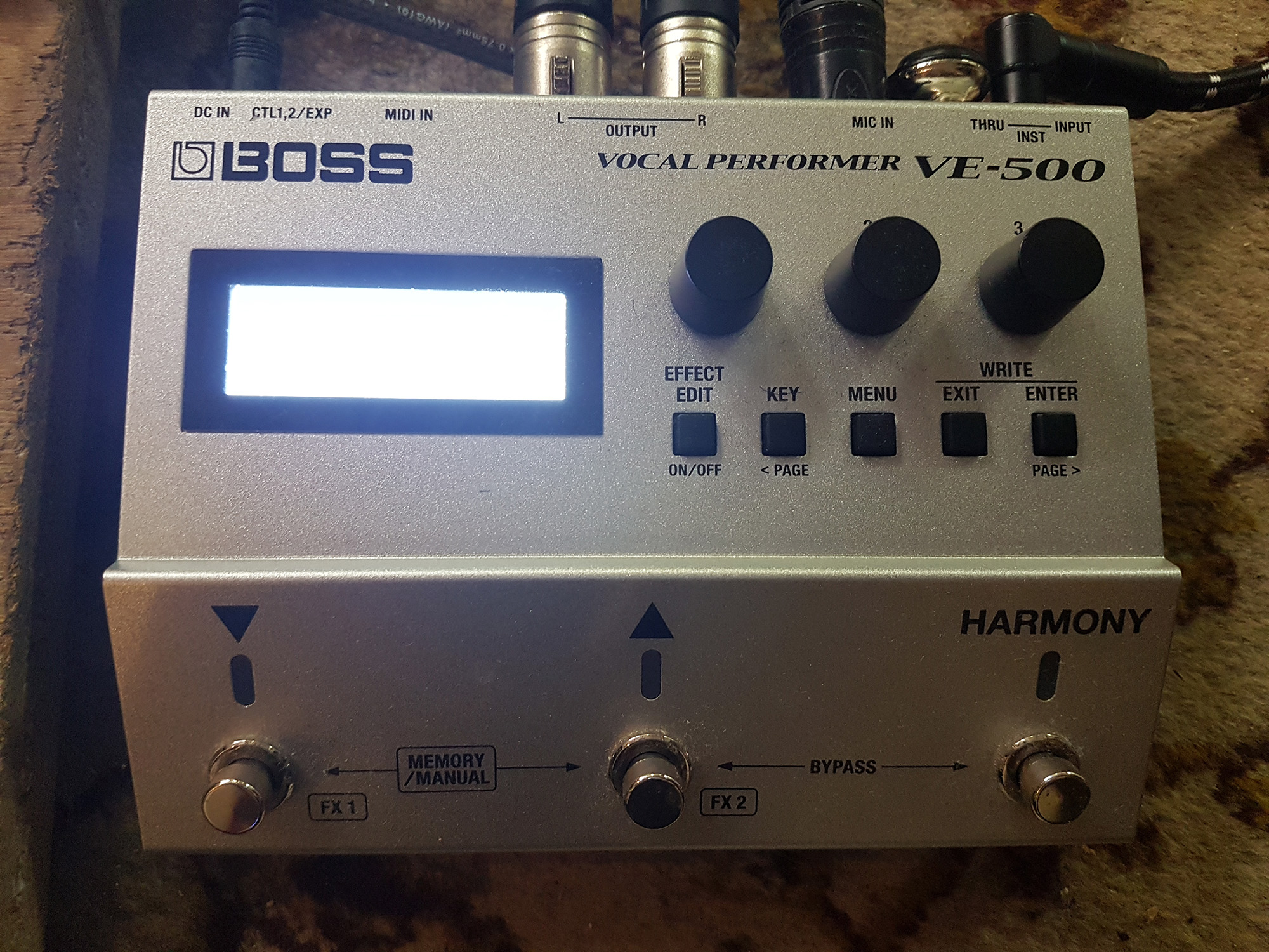 VE500 Vocal Performer Boss VE500 Vocal Performer Audiofanzine