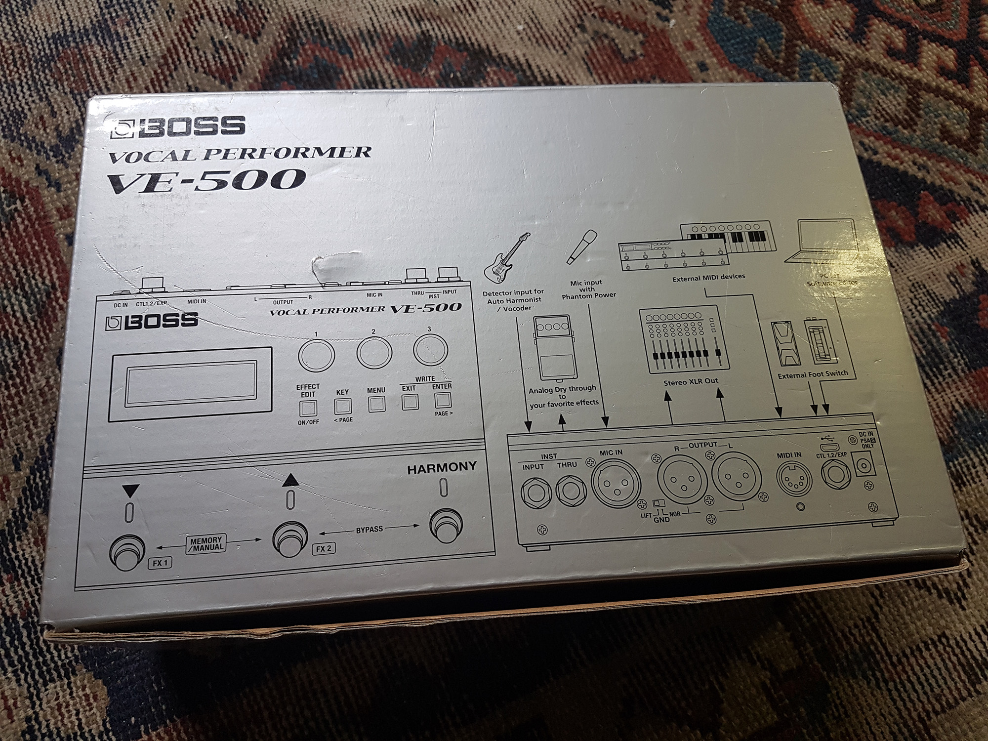 VE500 Vocal Performer Boss VE500 Vocal Performer Audiofanzine