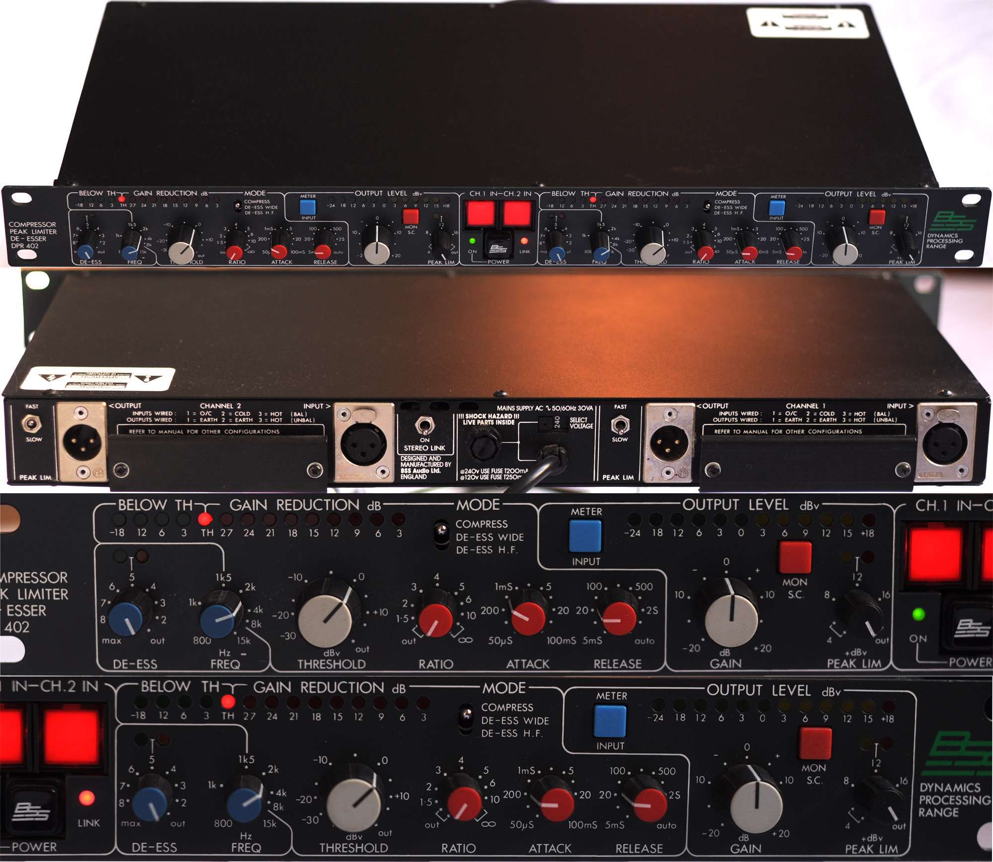 BSS Audio DPR402 image (114607) Audiofanzine