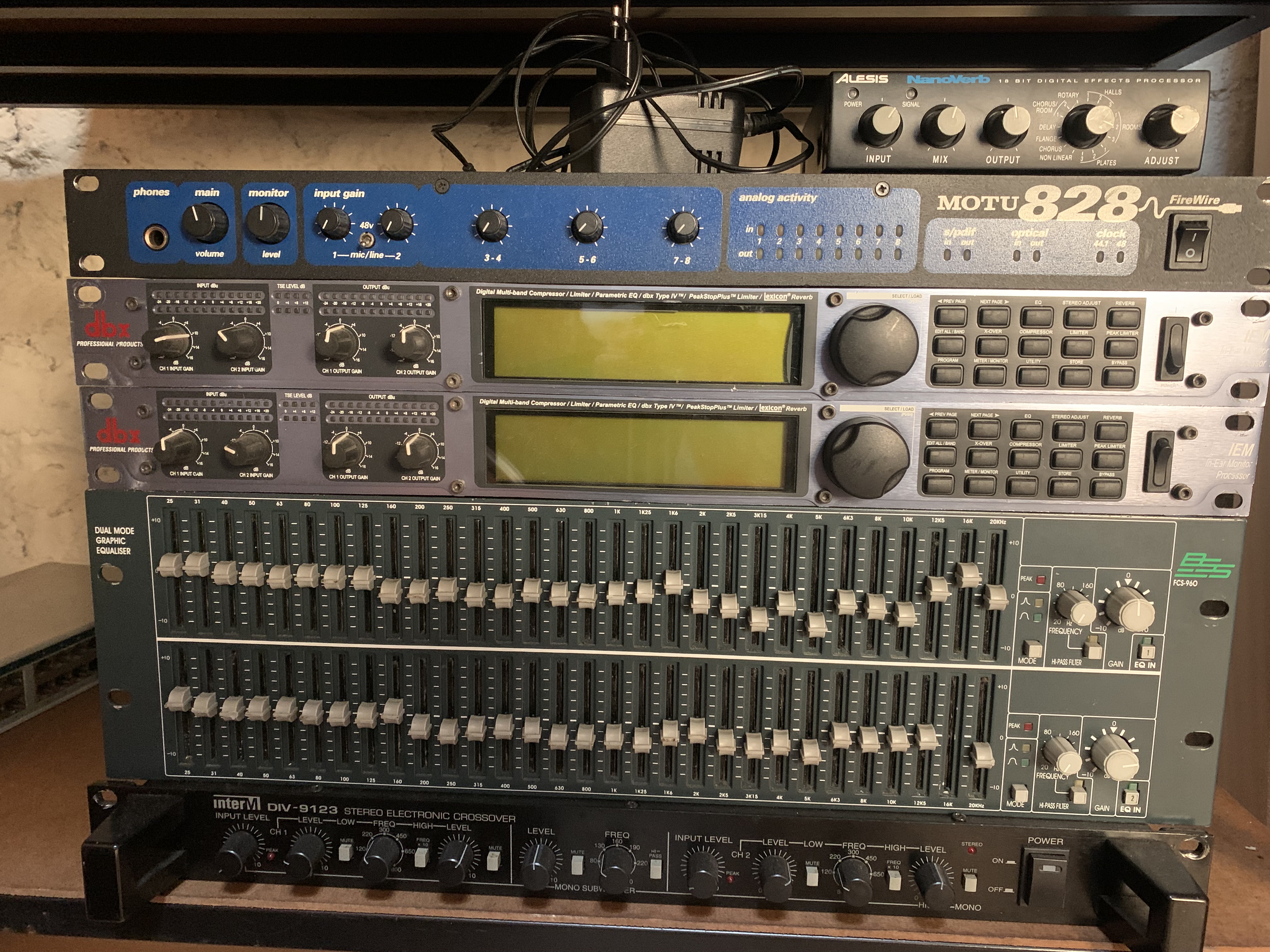 BSS FCS-960 30-Band Dual Mode Professional Graphic Equalizer