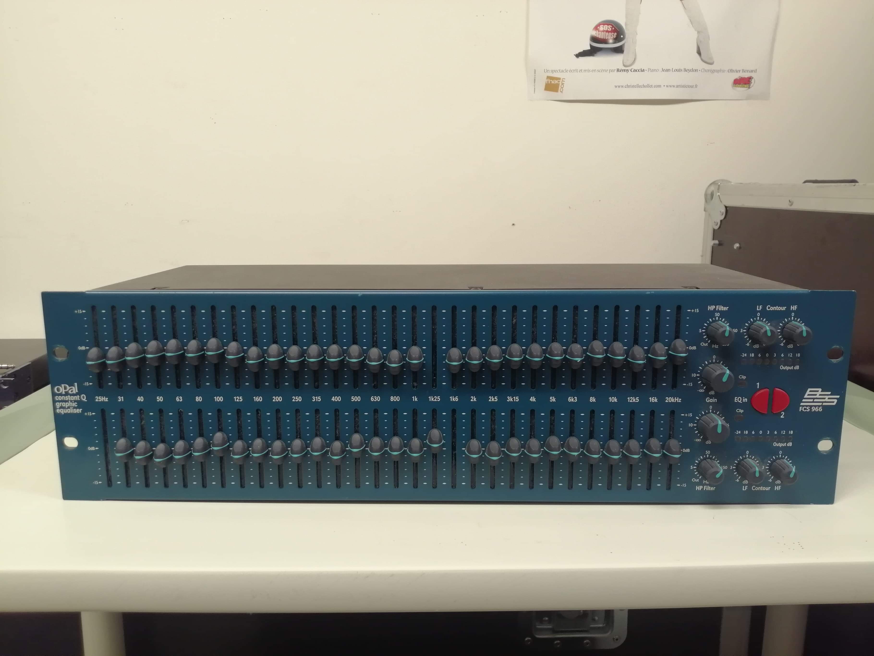Égaliseur BSS Audio Opal FCS 966 Révisé – Son Pro Et Analogique Pour Ta Config