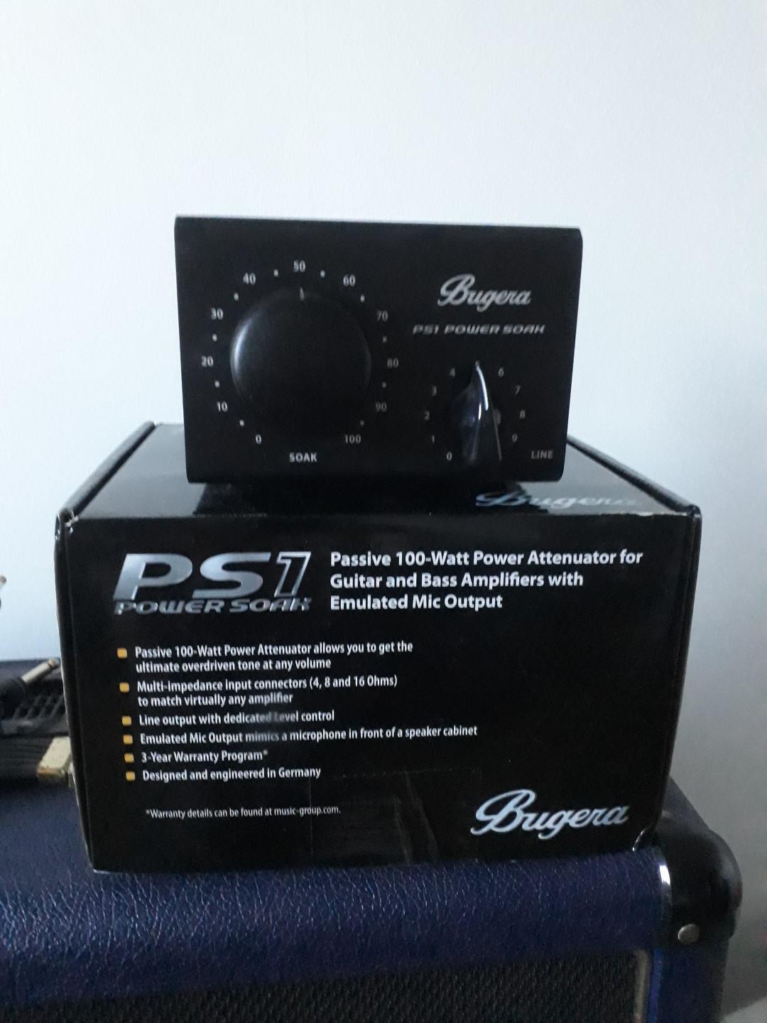 PS1 Power Soak Bugera PS1 Power Soak Audiofanzine