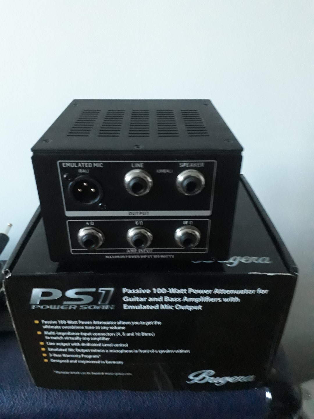 PS1 Power Soak Bugera PS1 Power Soak Audiofanzine