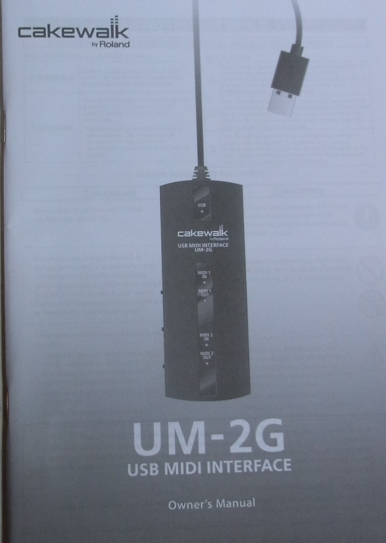 UM-2G Cakewalk UM-2G Audiofanzine