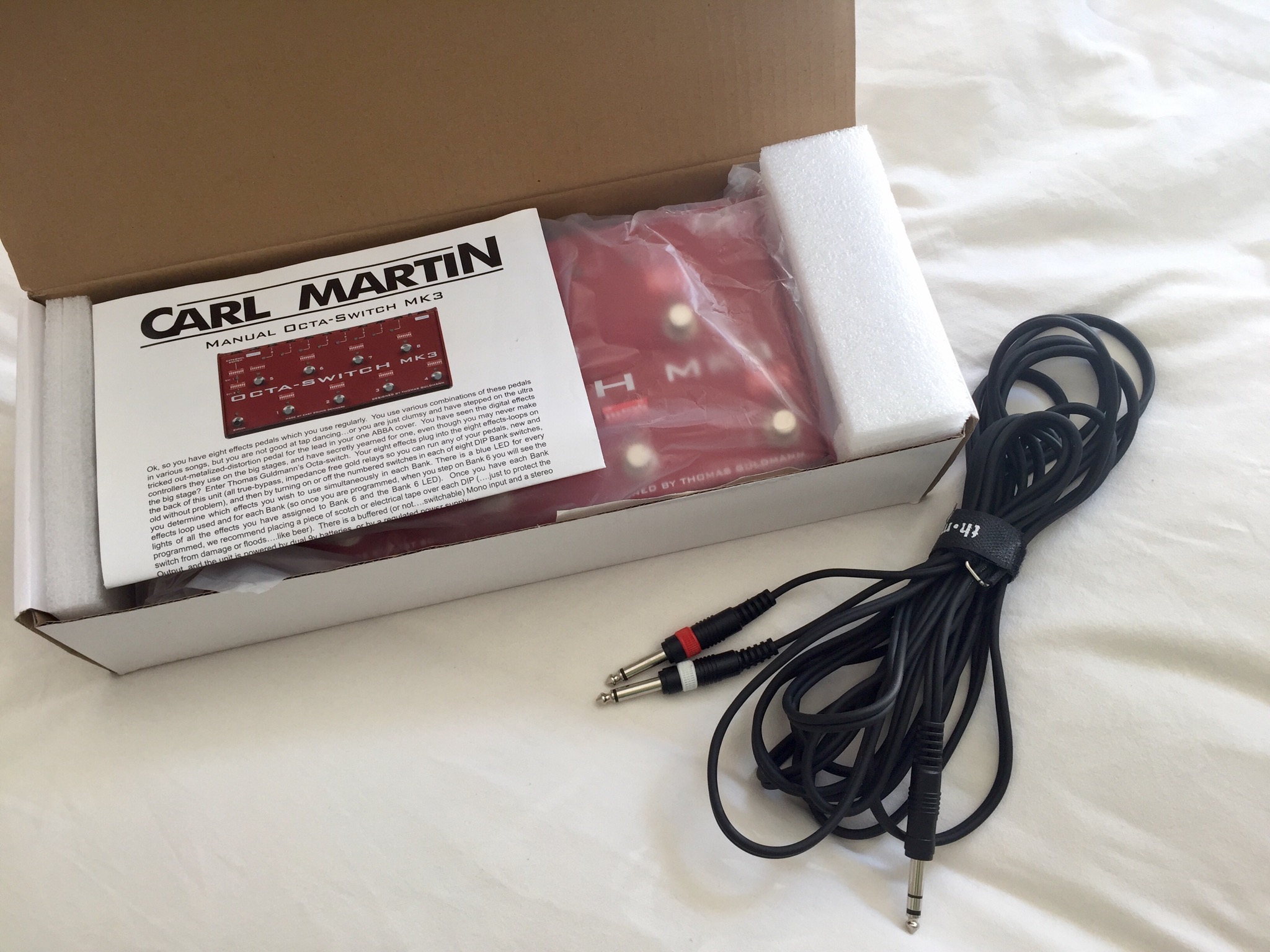 OCTASWITCH MKIII Carl Martin OctaSwitch mkIII Audiofanzine
