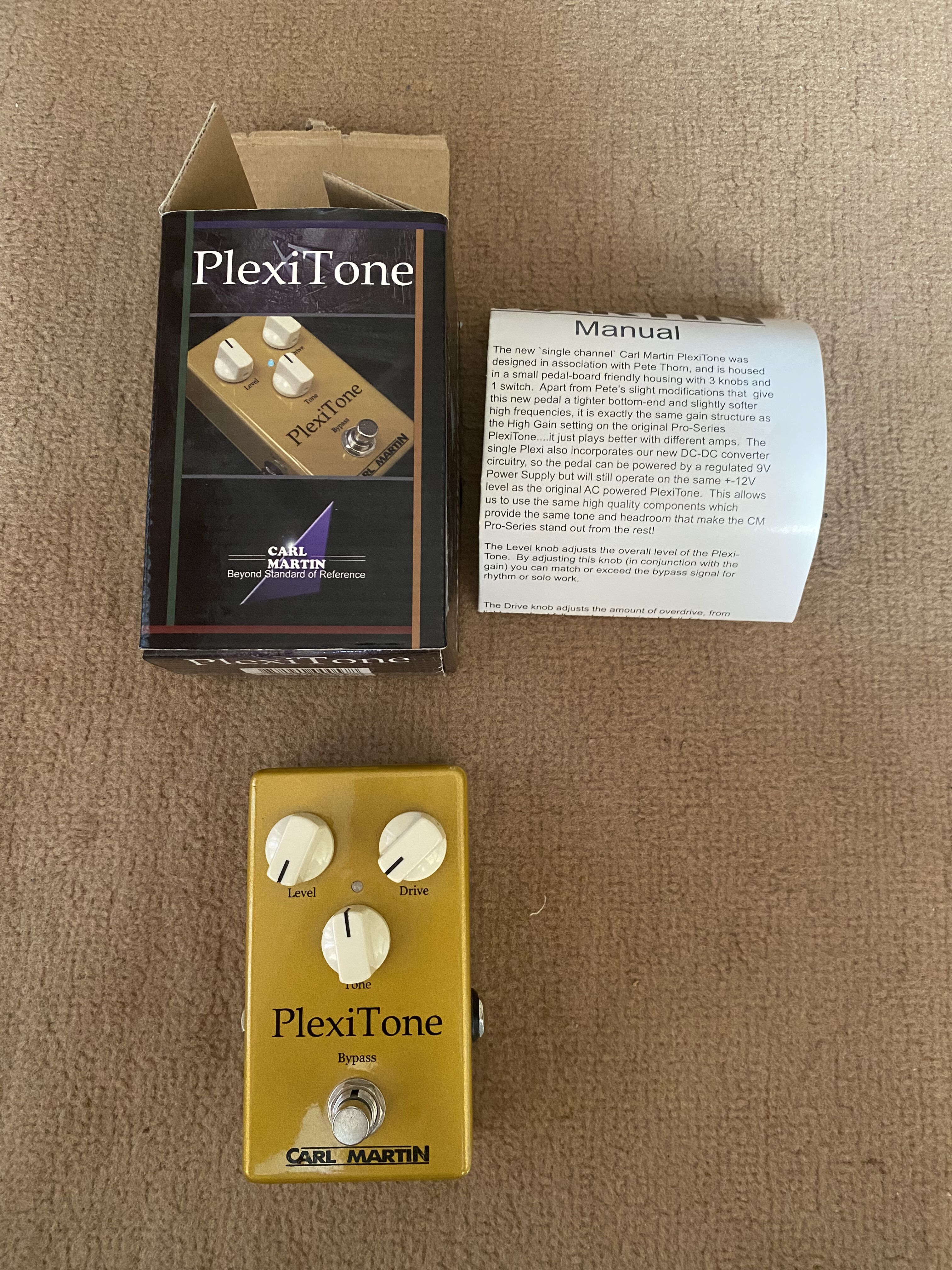 PlexiTone Single Channel - Carl Martin PlexiTone Single Channel -  Audiofanzine