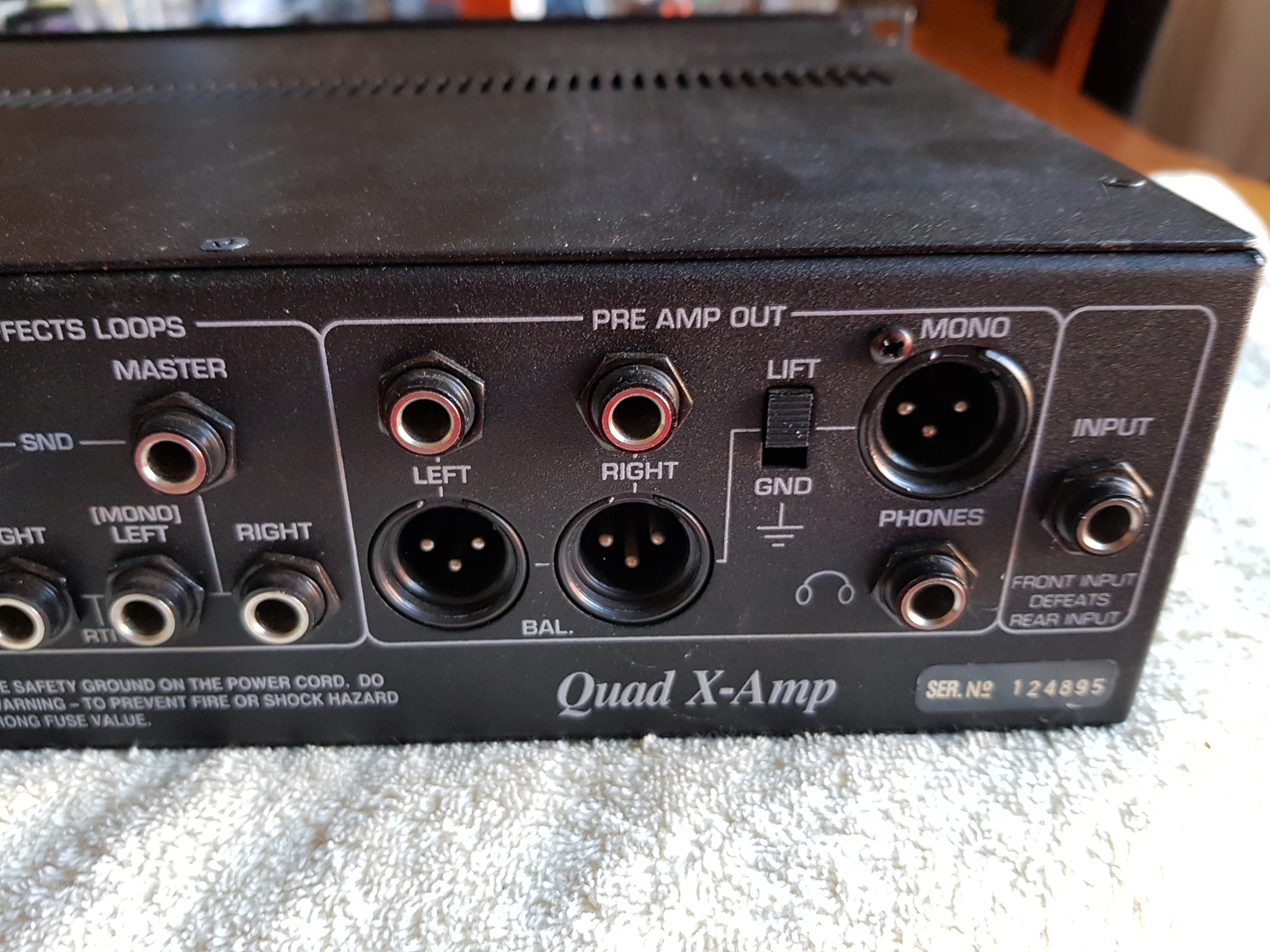 Quad XAmp Carvin Quad XAmp Audiofanzine