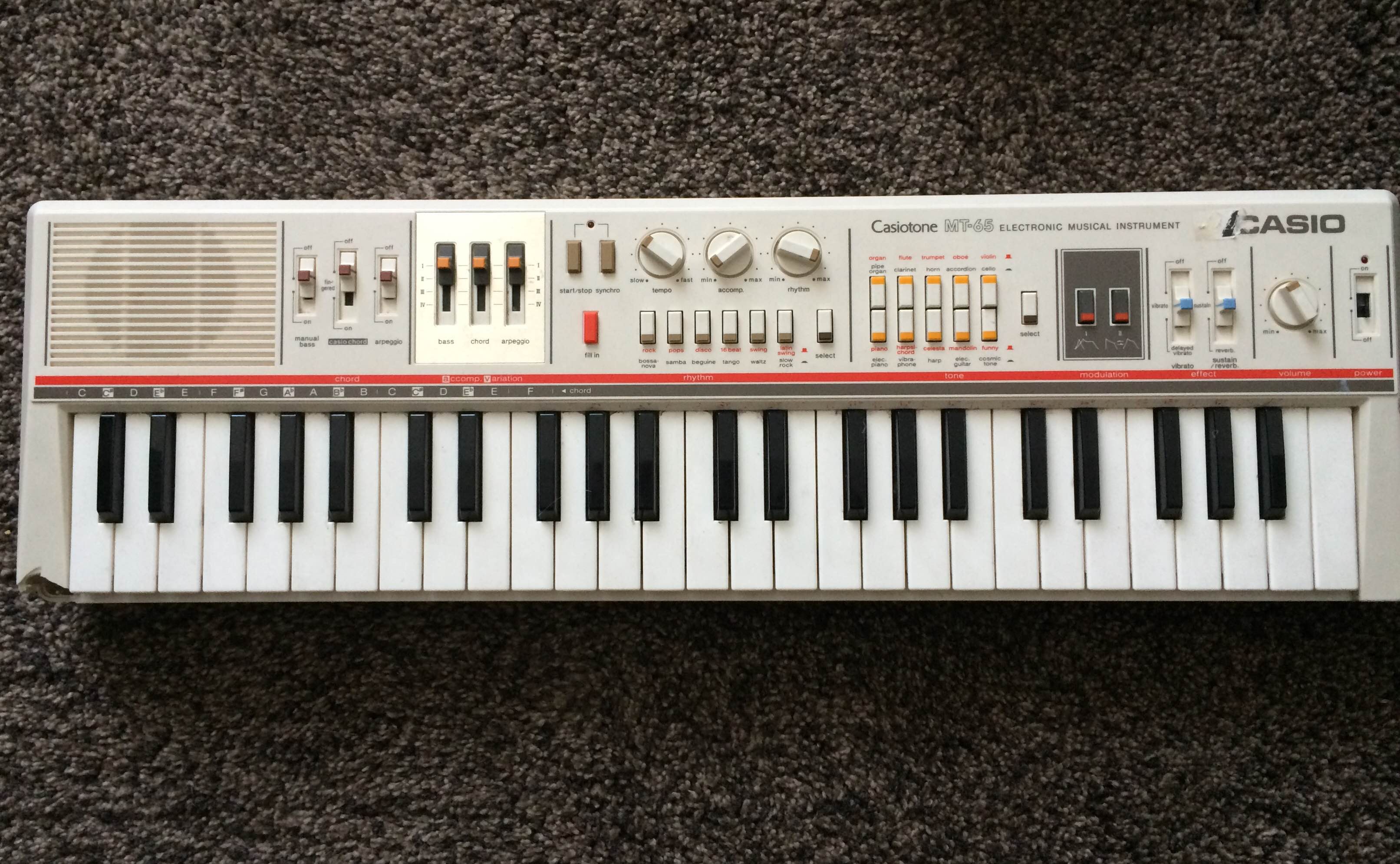 Casio Casiotone MT65 image (1540842) Audiofanzine
