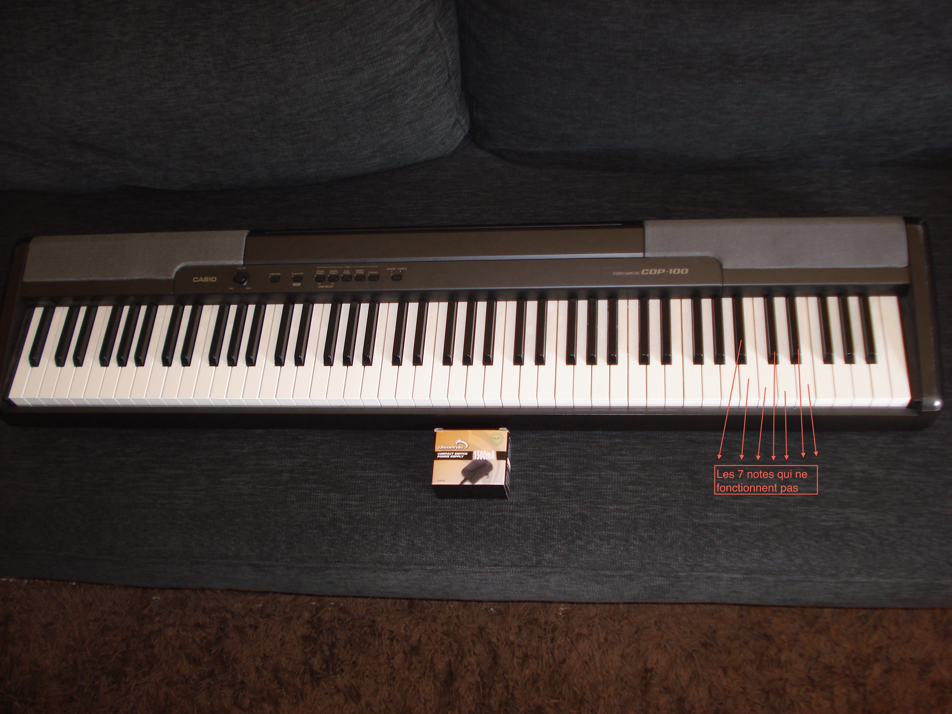 Casio cdp 100 music stand