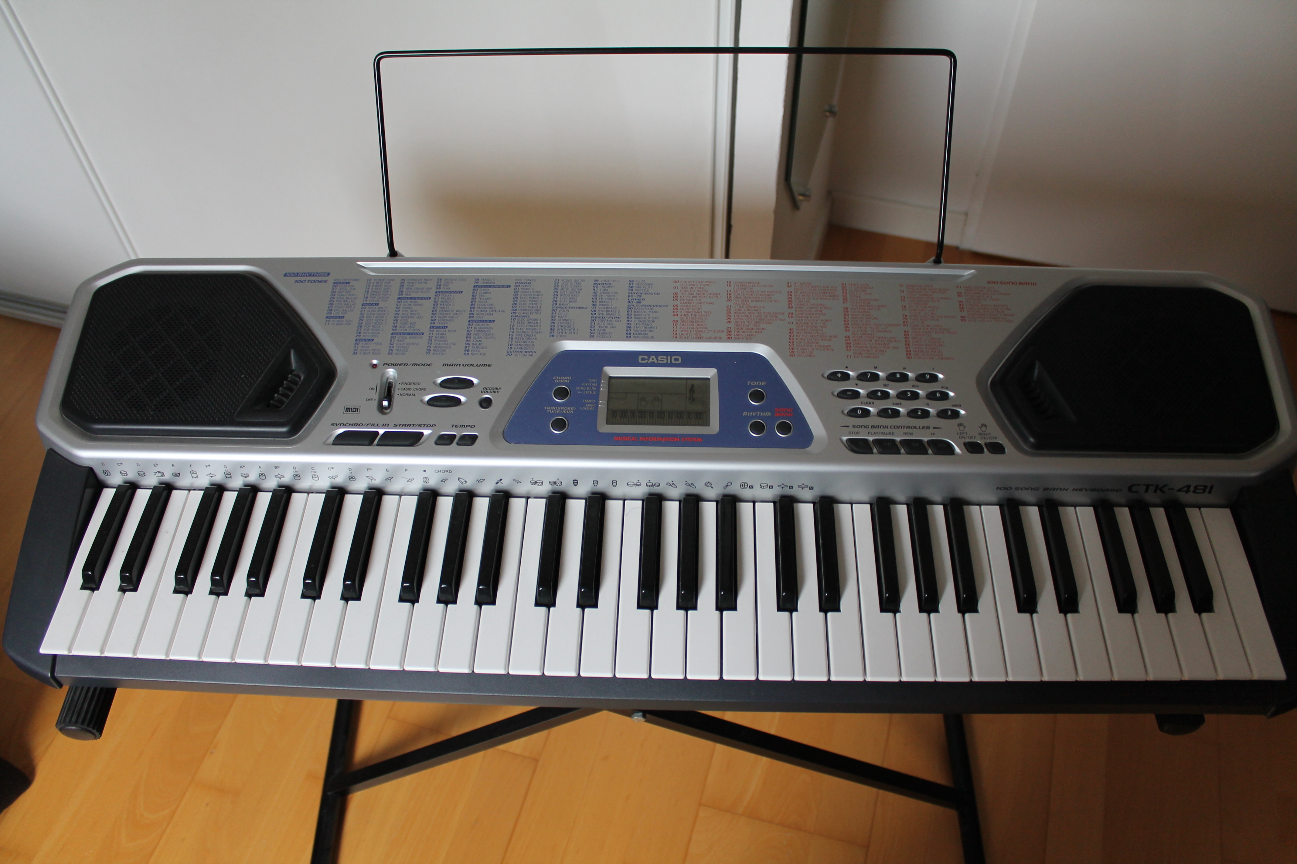 Casio ctk 481 sale