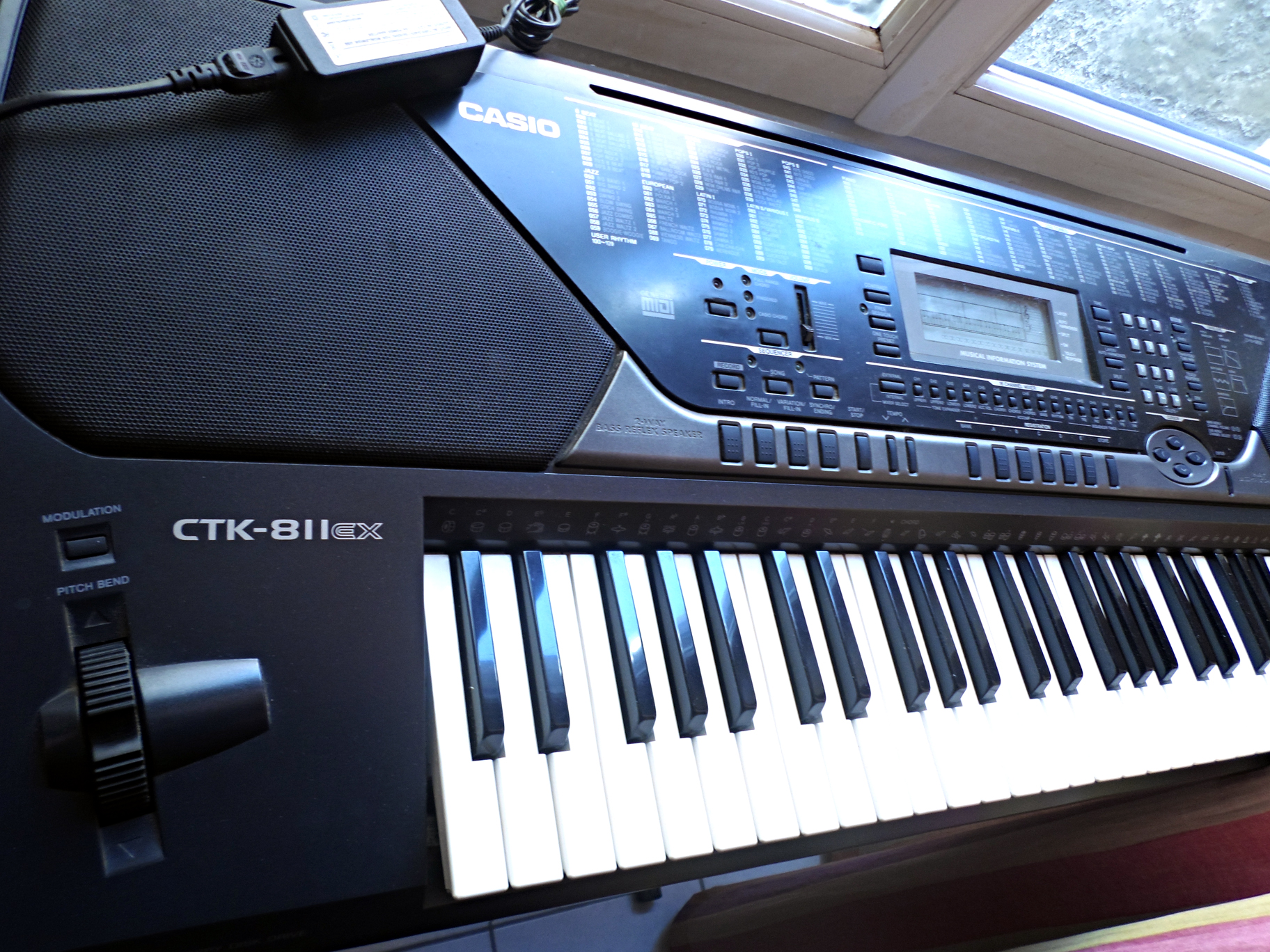 Casio CTK-811 EX Synthesizer Arranger Piano Keyboard | Reverb