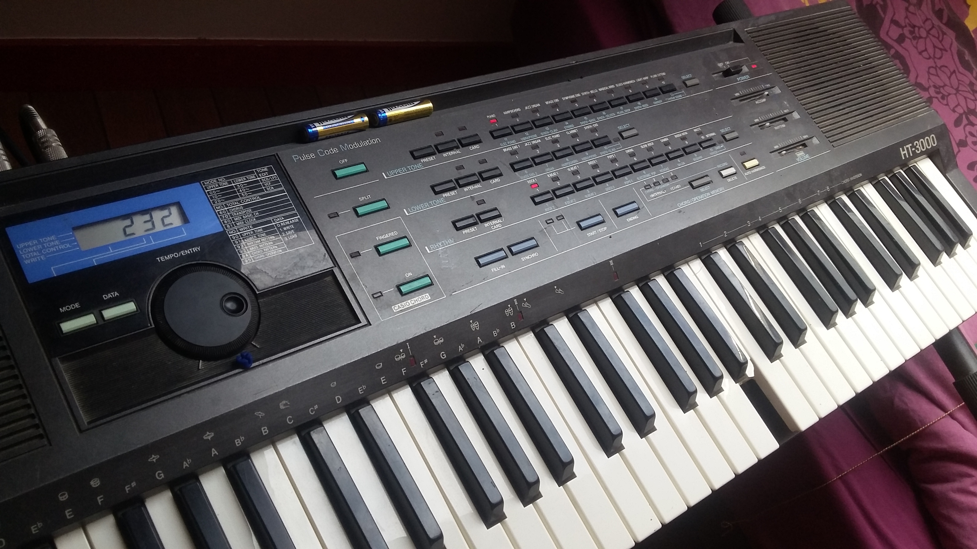 HT3000 Casio HT3000 Audiofanzine