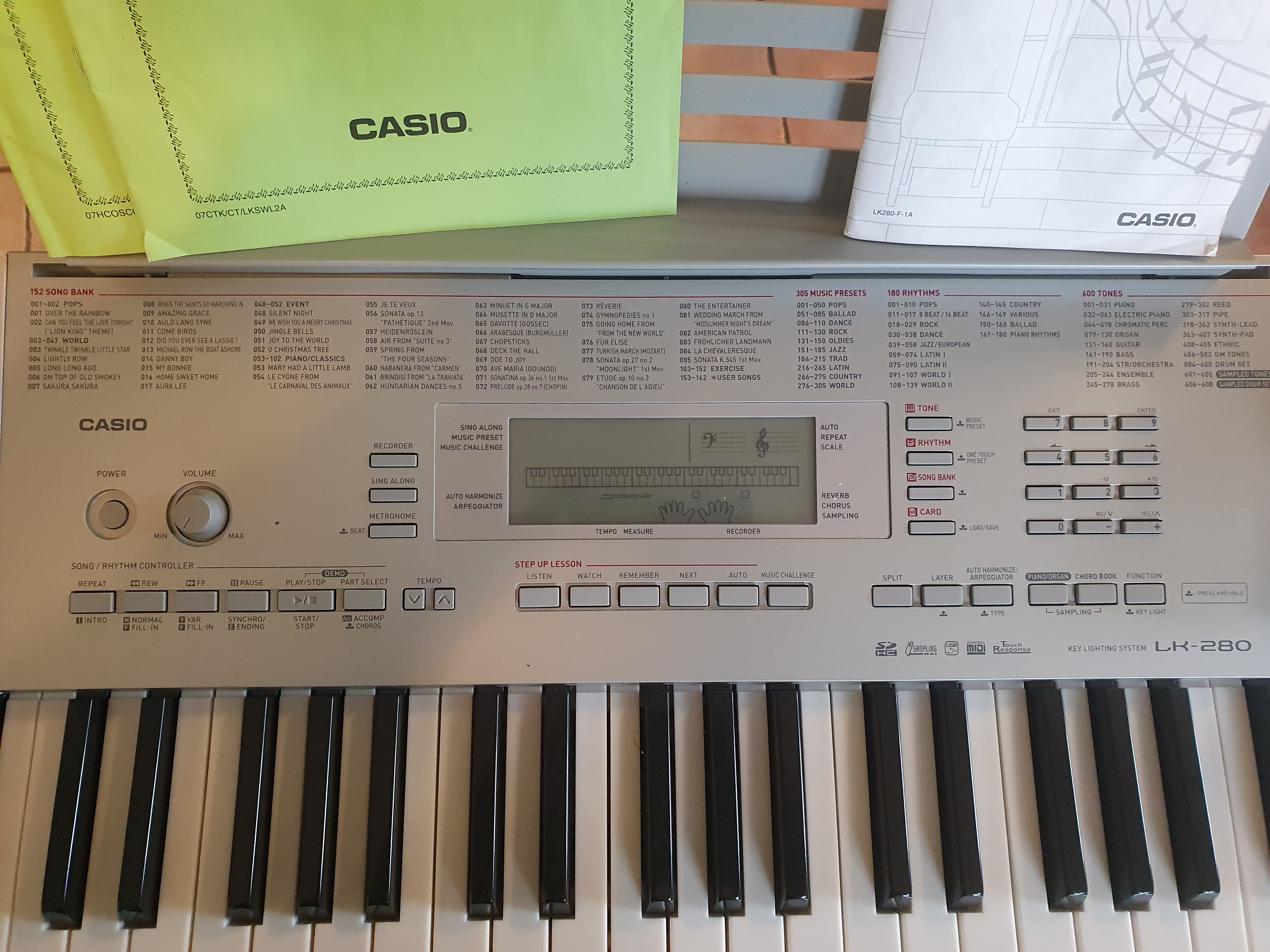 LK-280 - Casio LK-280 - Audiofanzine