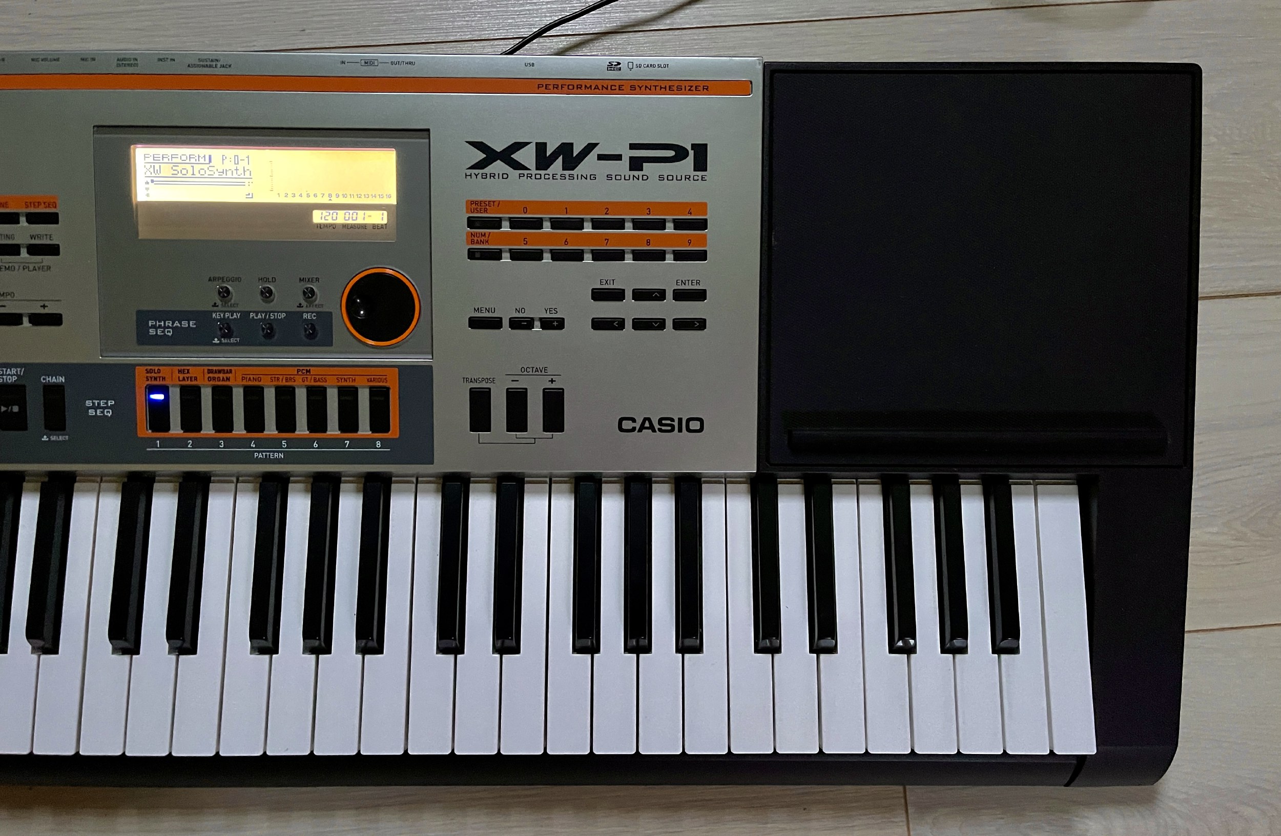XW-P1 - Casio XW-P1 - Audiofanzine