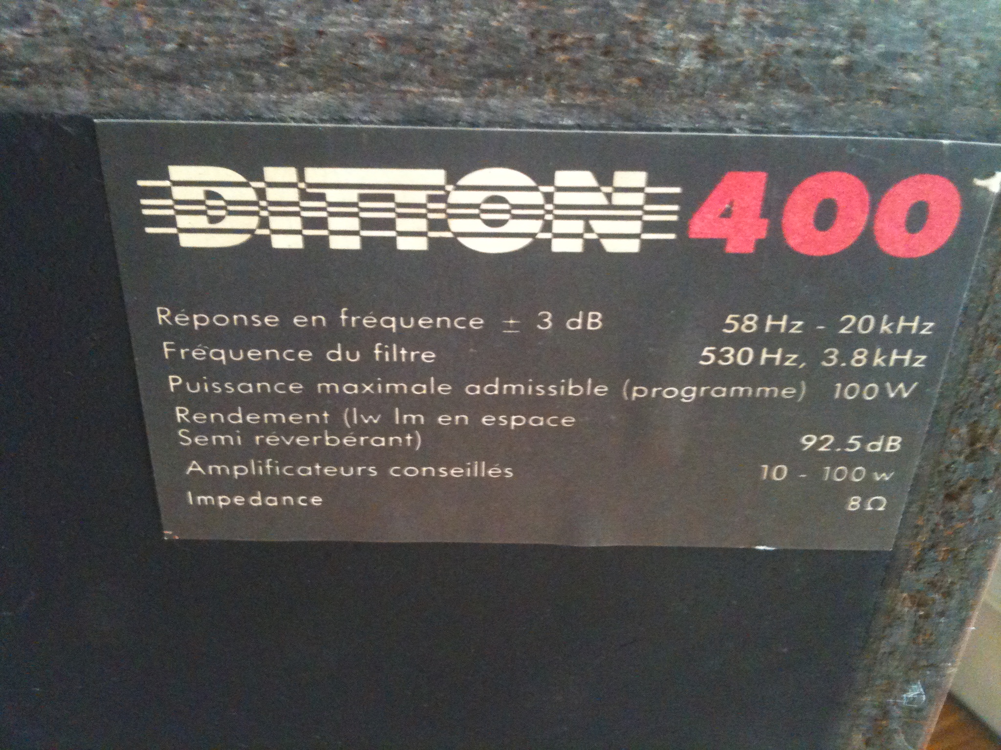 celestion ditton 400