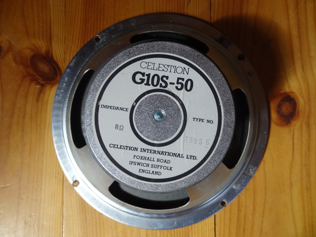 G10S-50 - Celestion G10S-50 - Audiofanzine