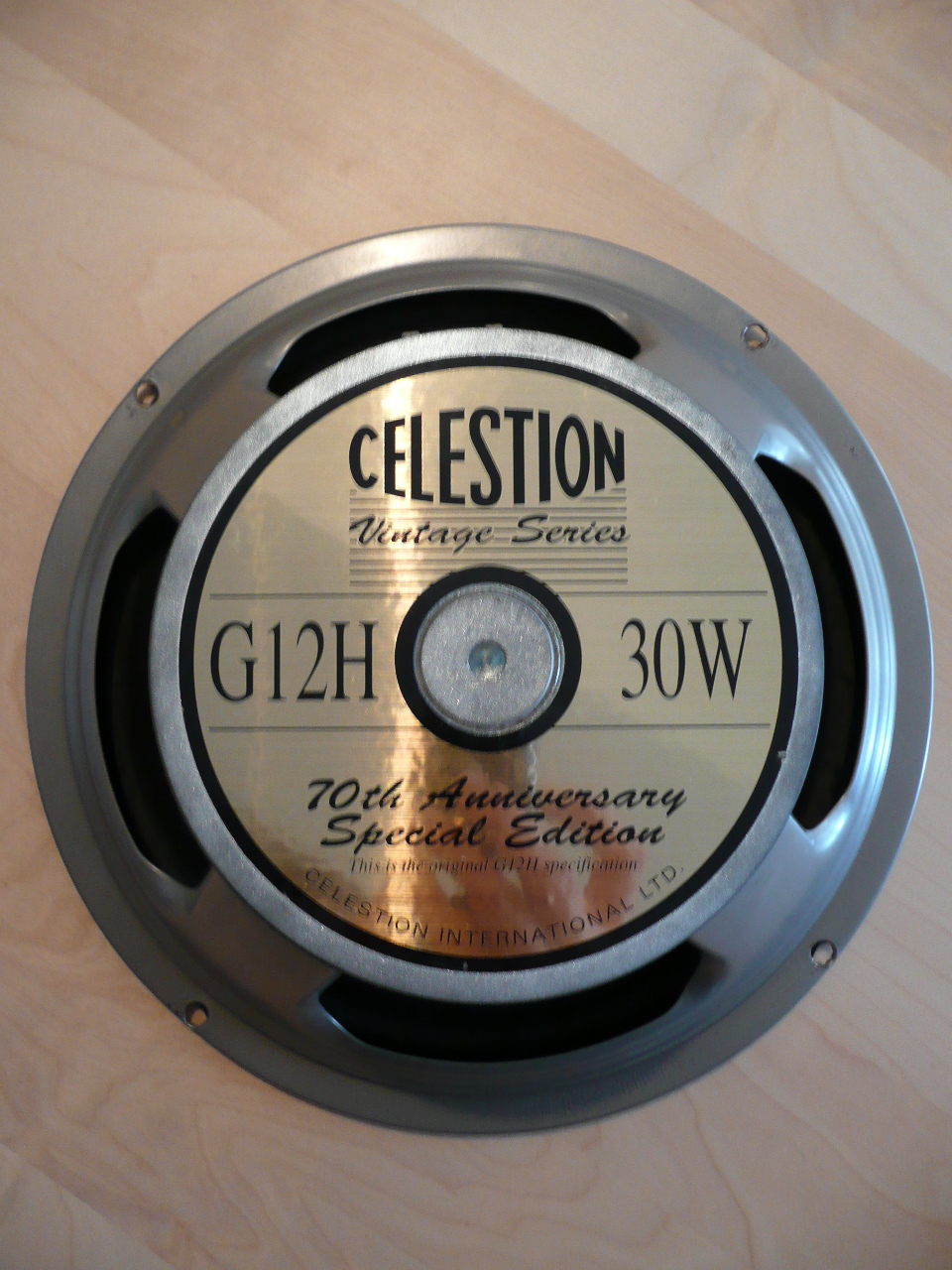 Celestion G12H Anniversary (8 Ohms) image (#616137) - Audiofanzine