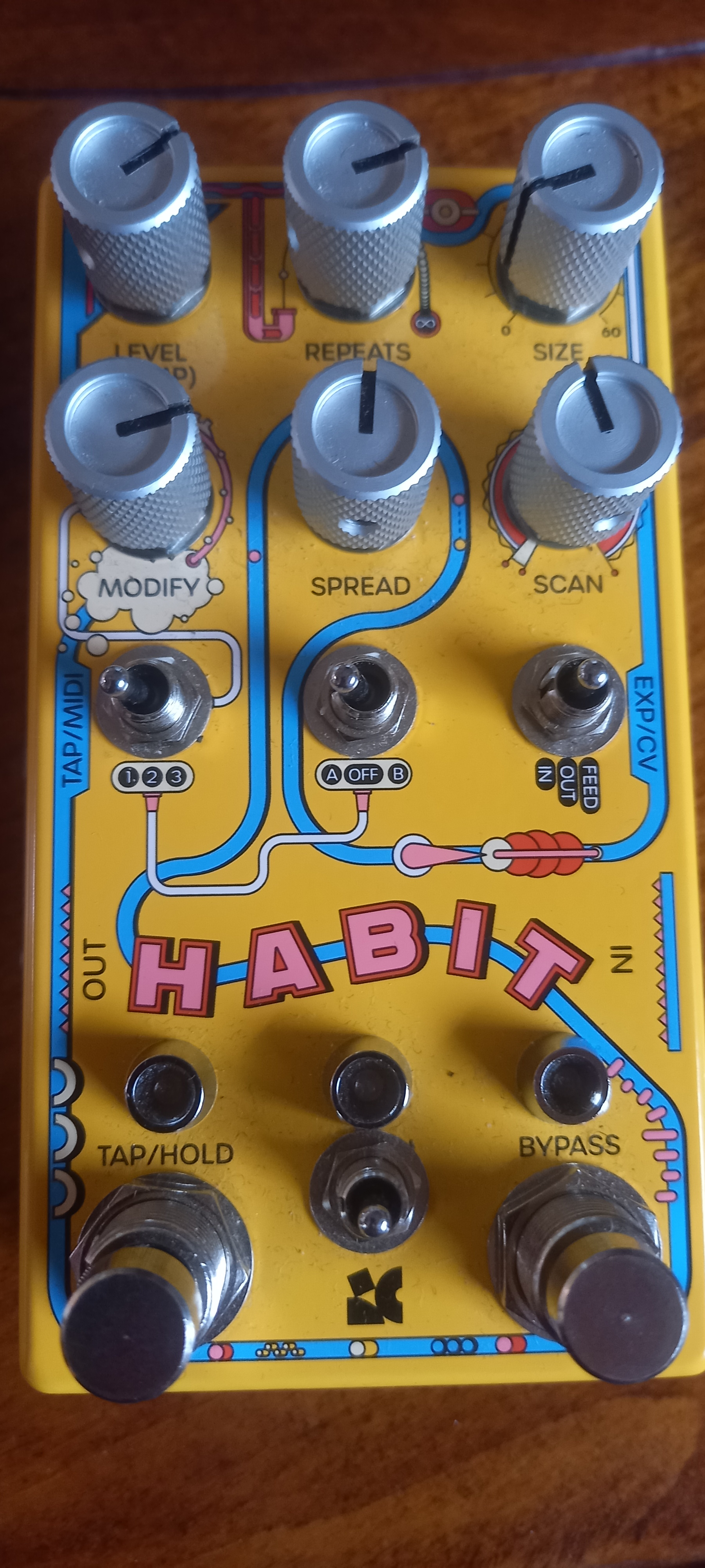 Chase Bliss Audio Habit (Habitピンバッジもどうぞ)
