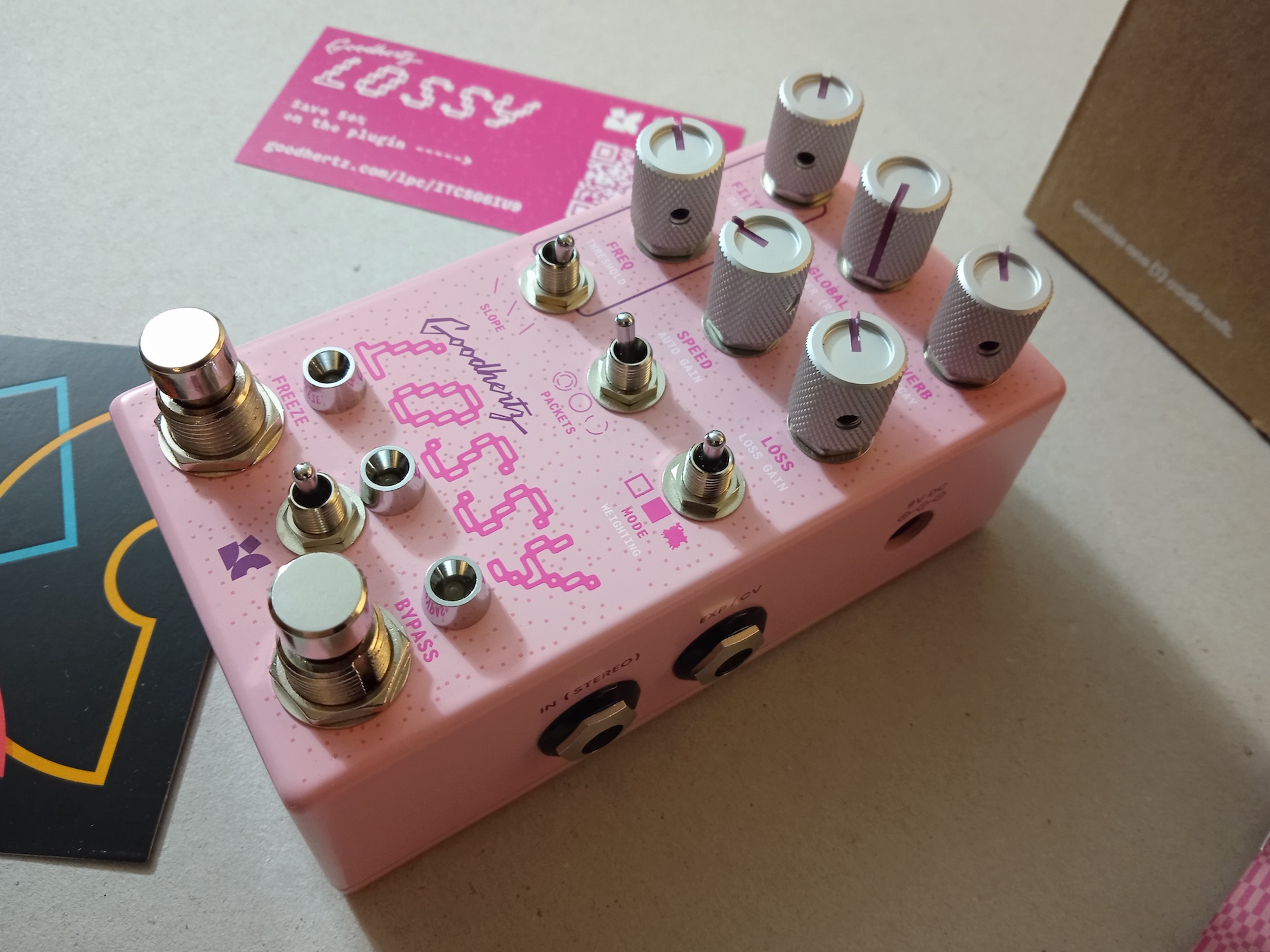 Lossy Chase Bliss Audio Lossy Audiofanzine